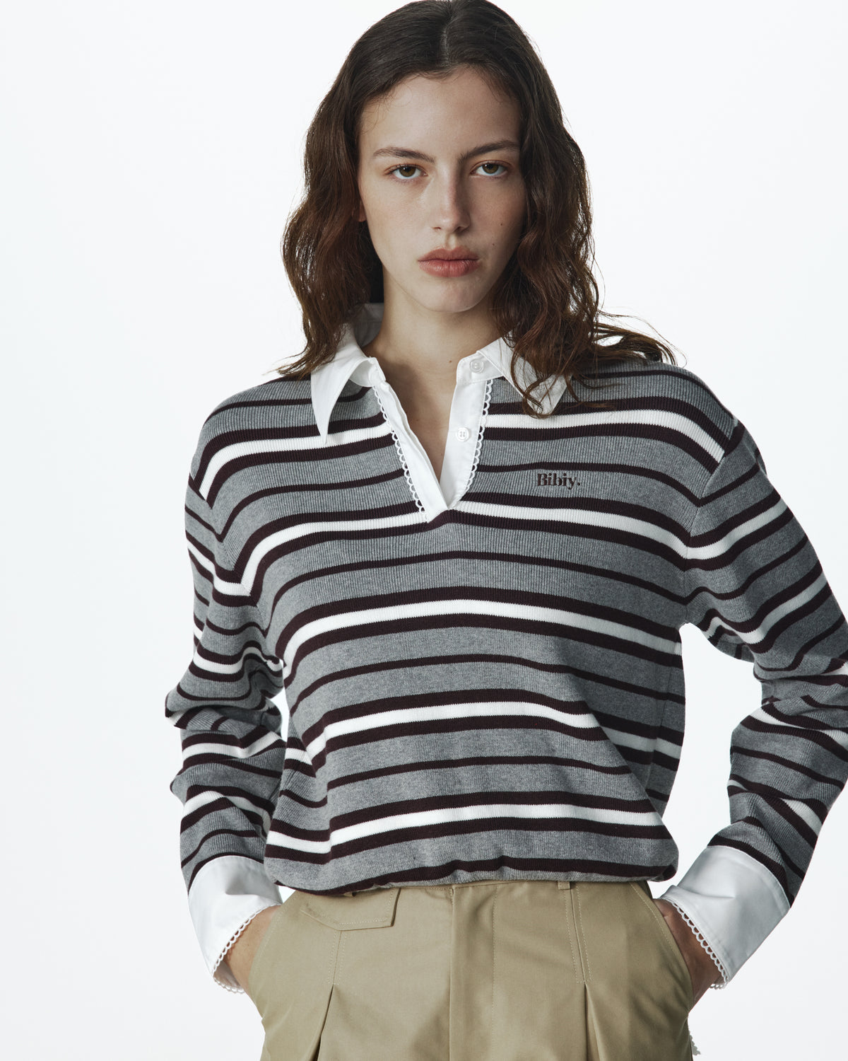 FAYE POLO KNIT