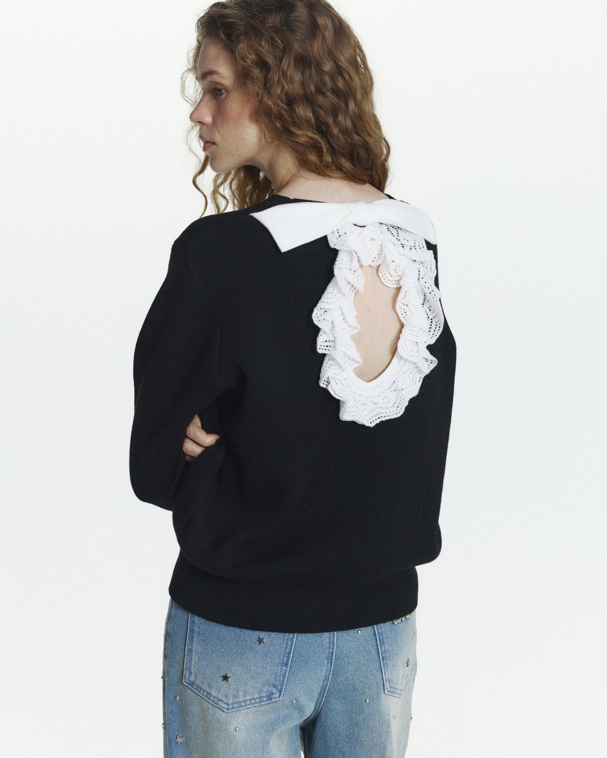 BIBIY. RIBBON OPEN KNIT