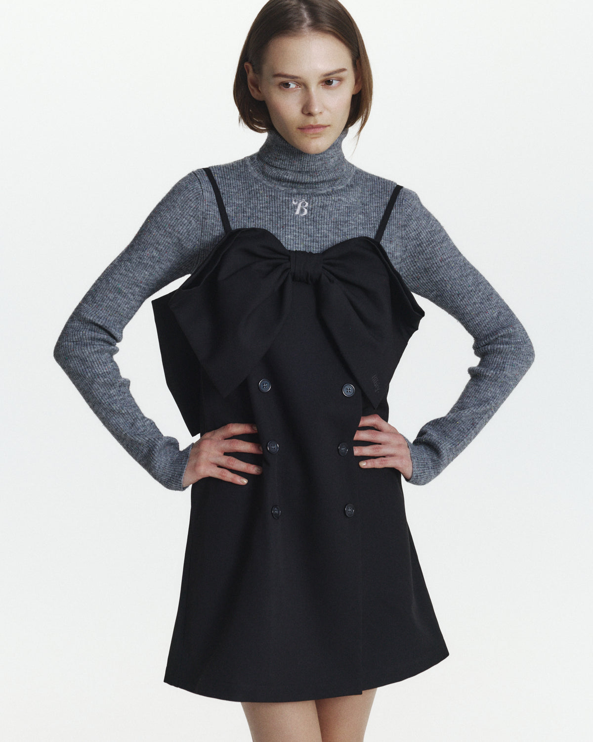 B. PIXEL TURTLE KNIT