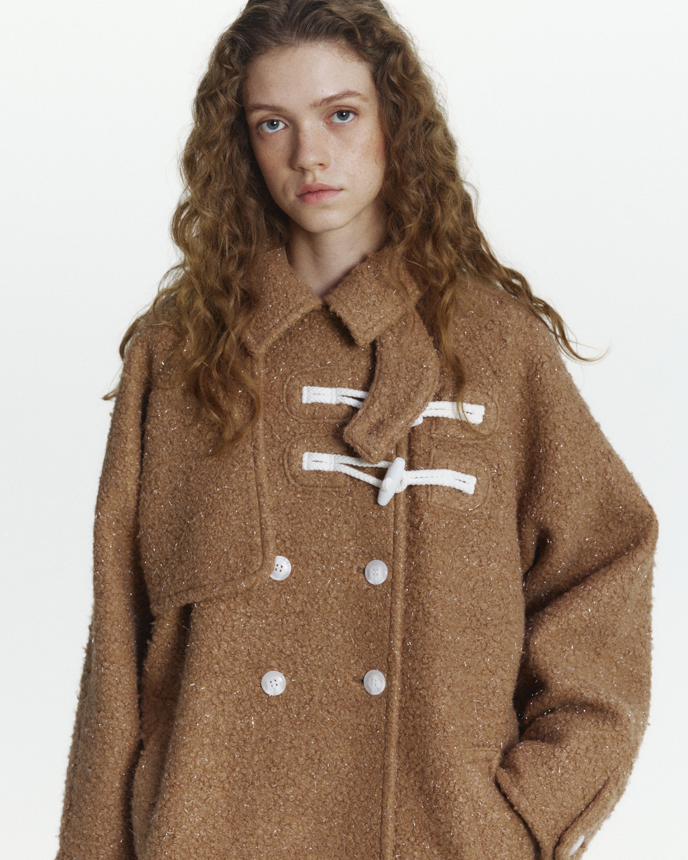 MANON DUFFLE COAT/160cm/着用サイズF｜Bibiy.