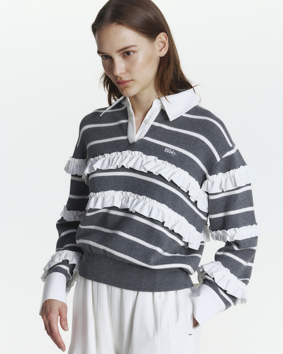 JAMIE FRILL KNIT