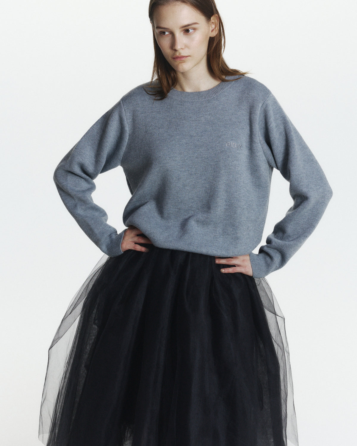 BIBIY. RIBBON OPEN KNIT