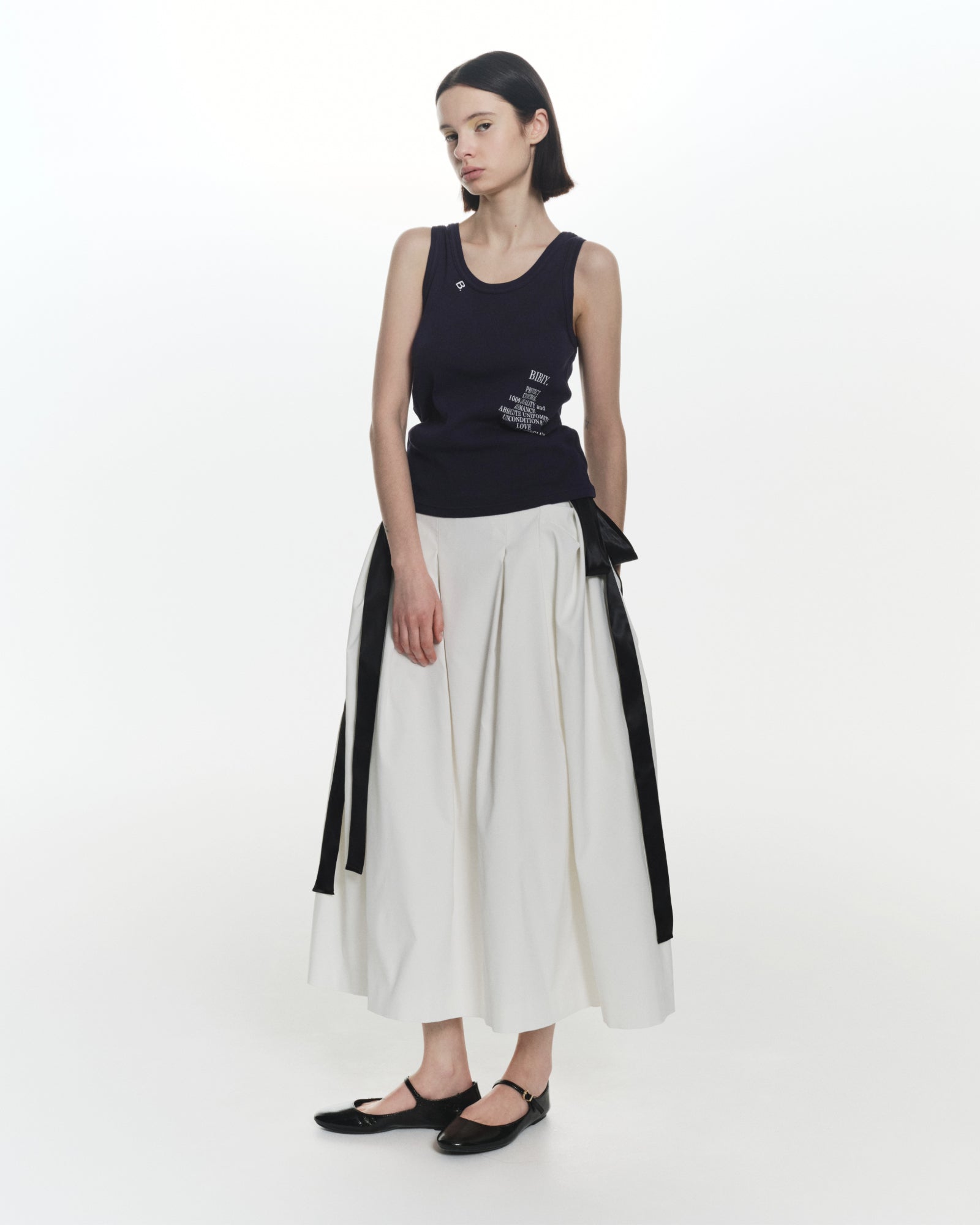BIBIY. LETTER TANK TOP