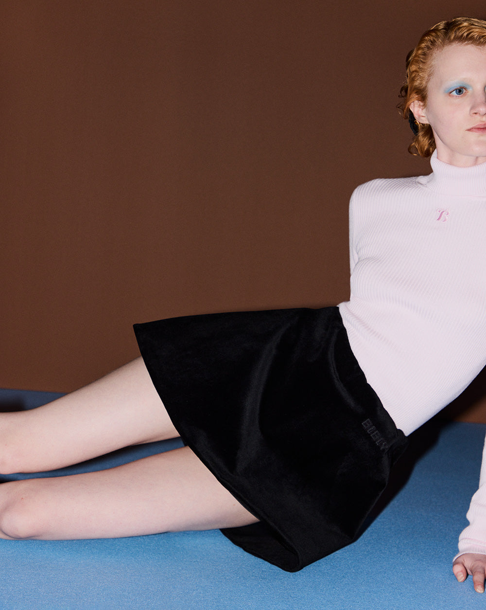 MILA VELOUR SKIRT