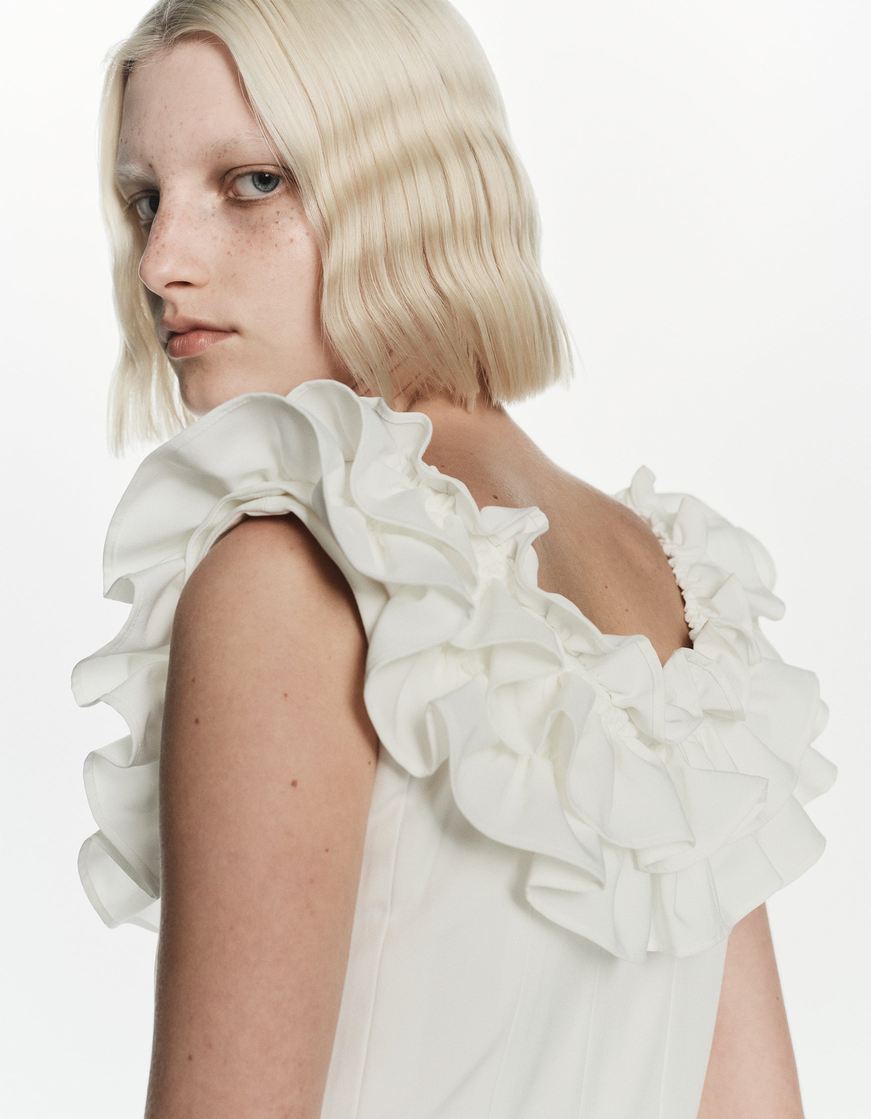BIBIY. MADE | FLORENTINA DRESS WHITE｜Bibiy.