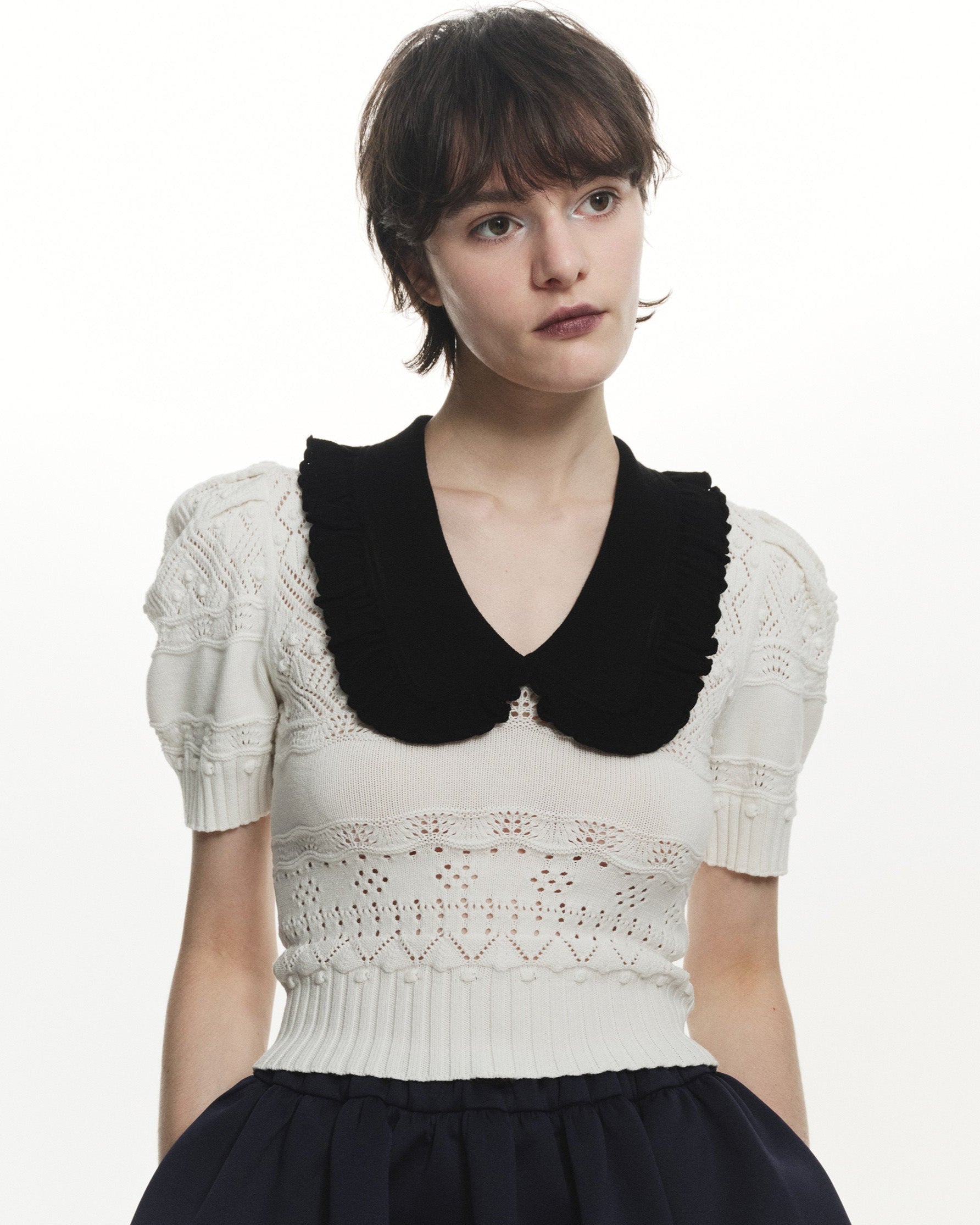 EMILIA COLLAR KNIT