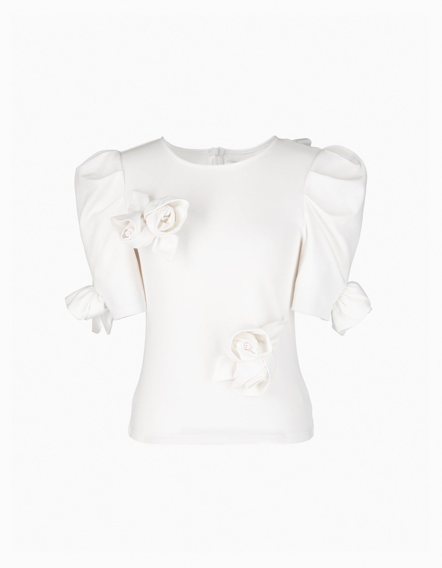 トップス Bibiy ROSETTE TANK TOP BIBIY. MADE | ROSETTE TEE WHITE｜Bibiy.