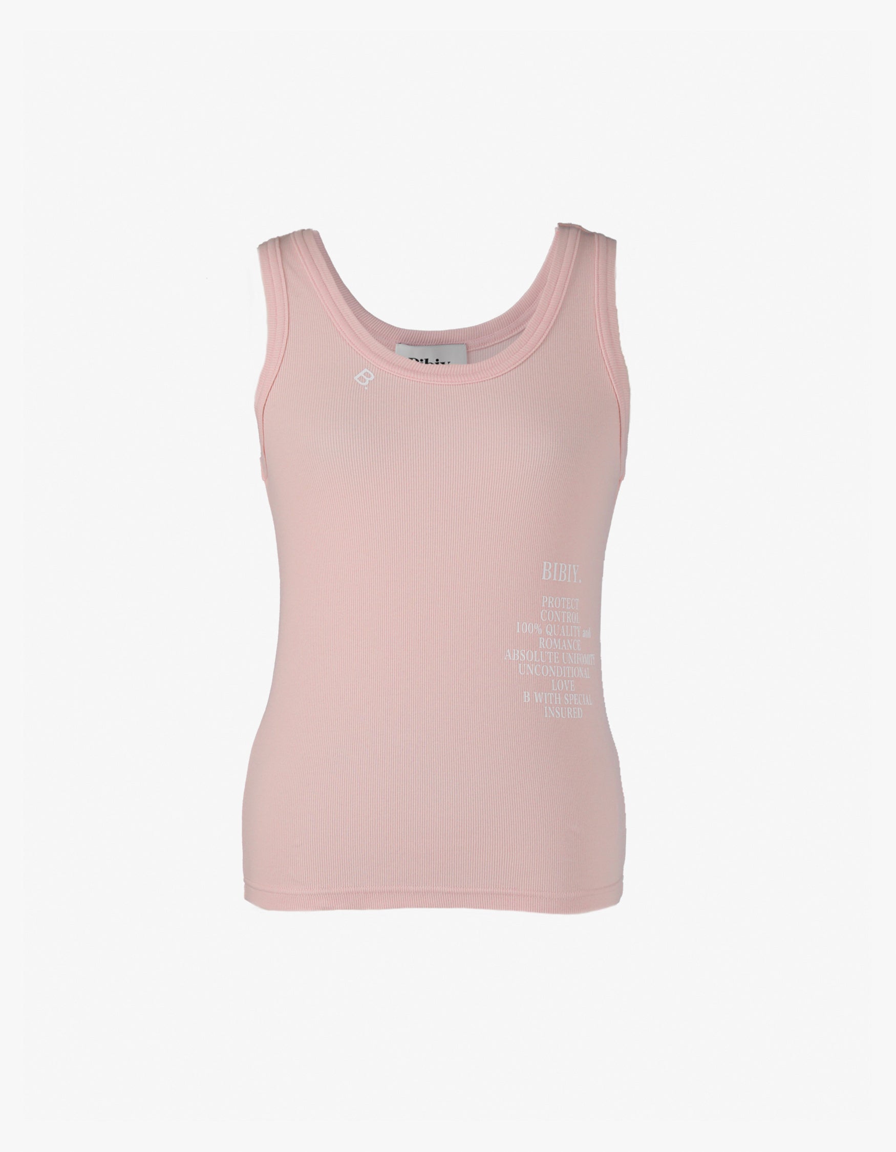 BIBIY. LETTER TANK TOP