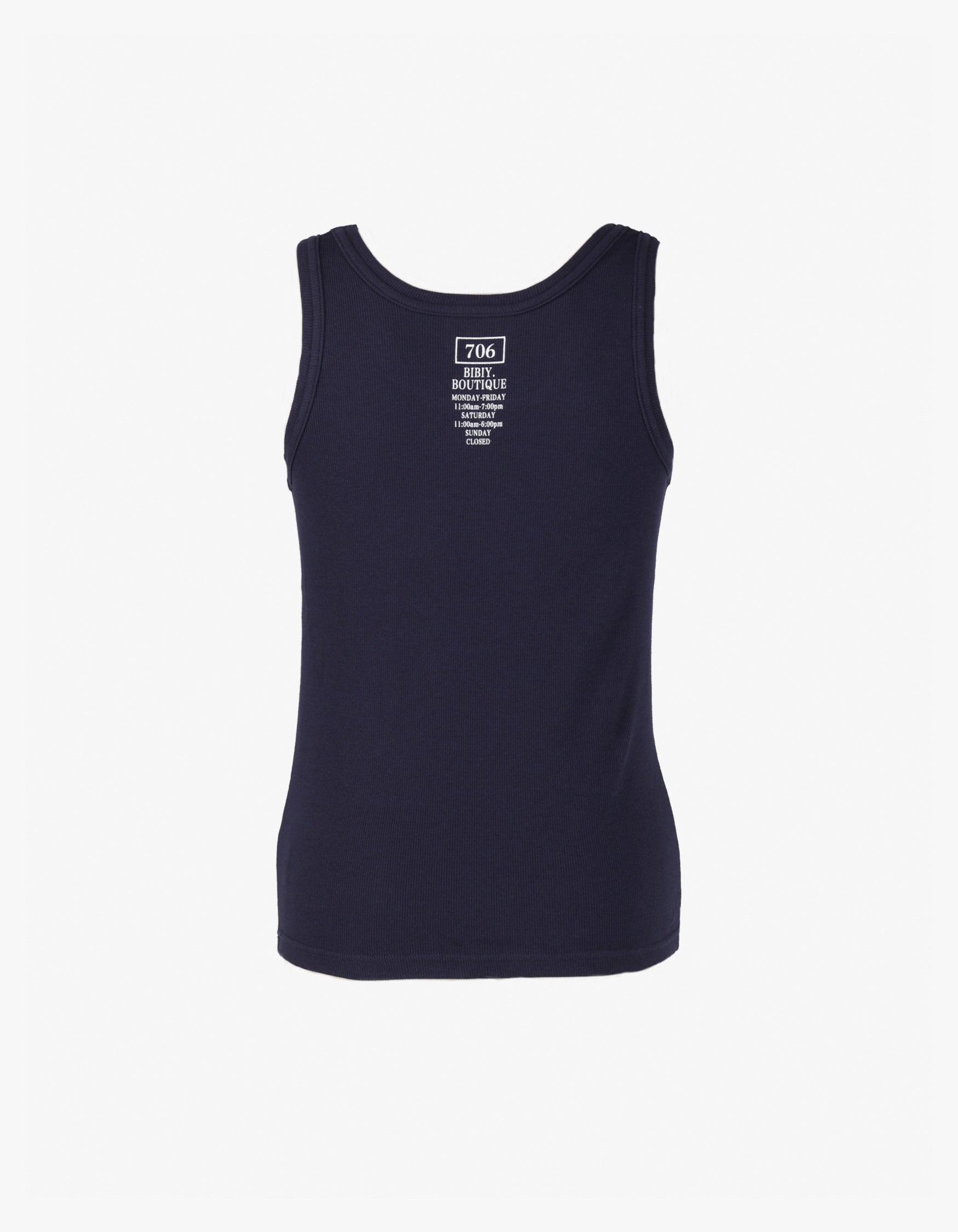 BIBIY. LETTER TANK TOP