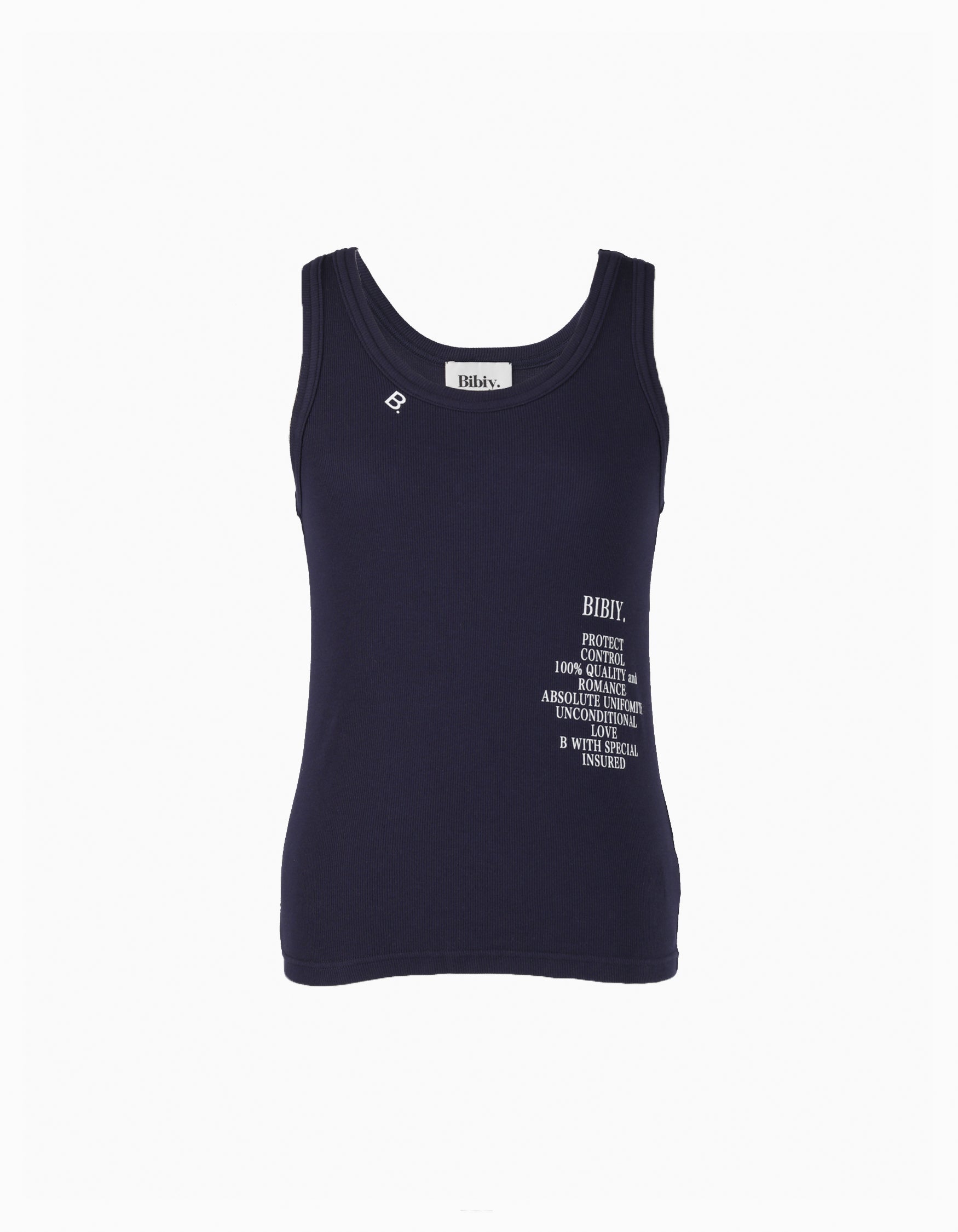 BIBIY. LETTER TANK TOP