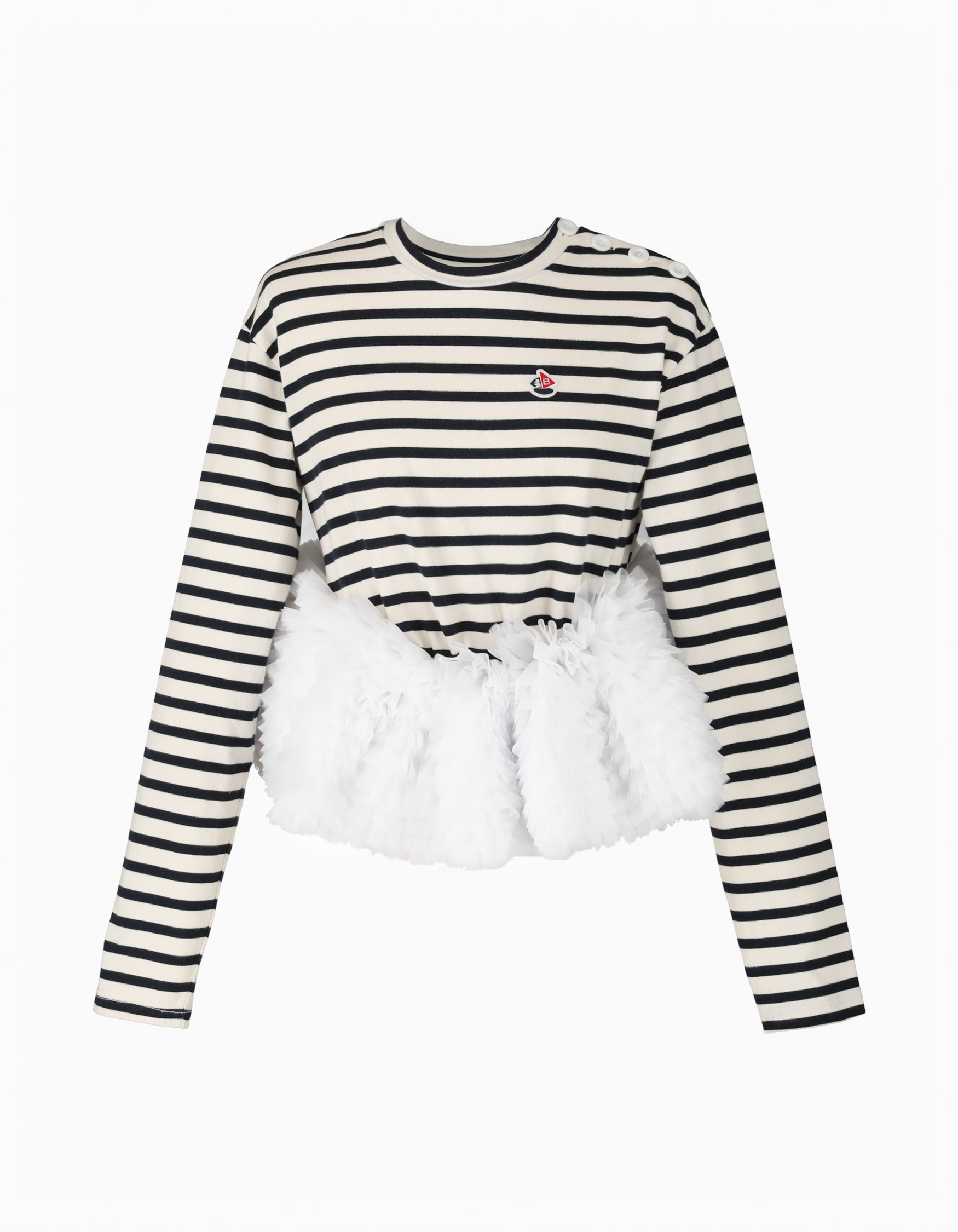 FRANCINE TULLE TOP