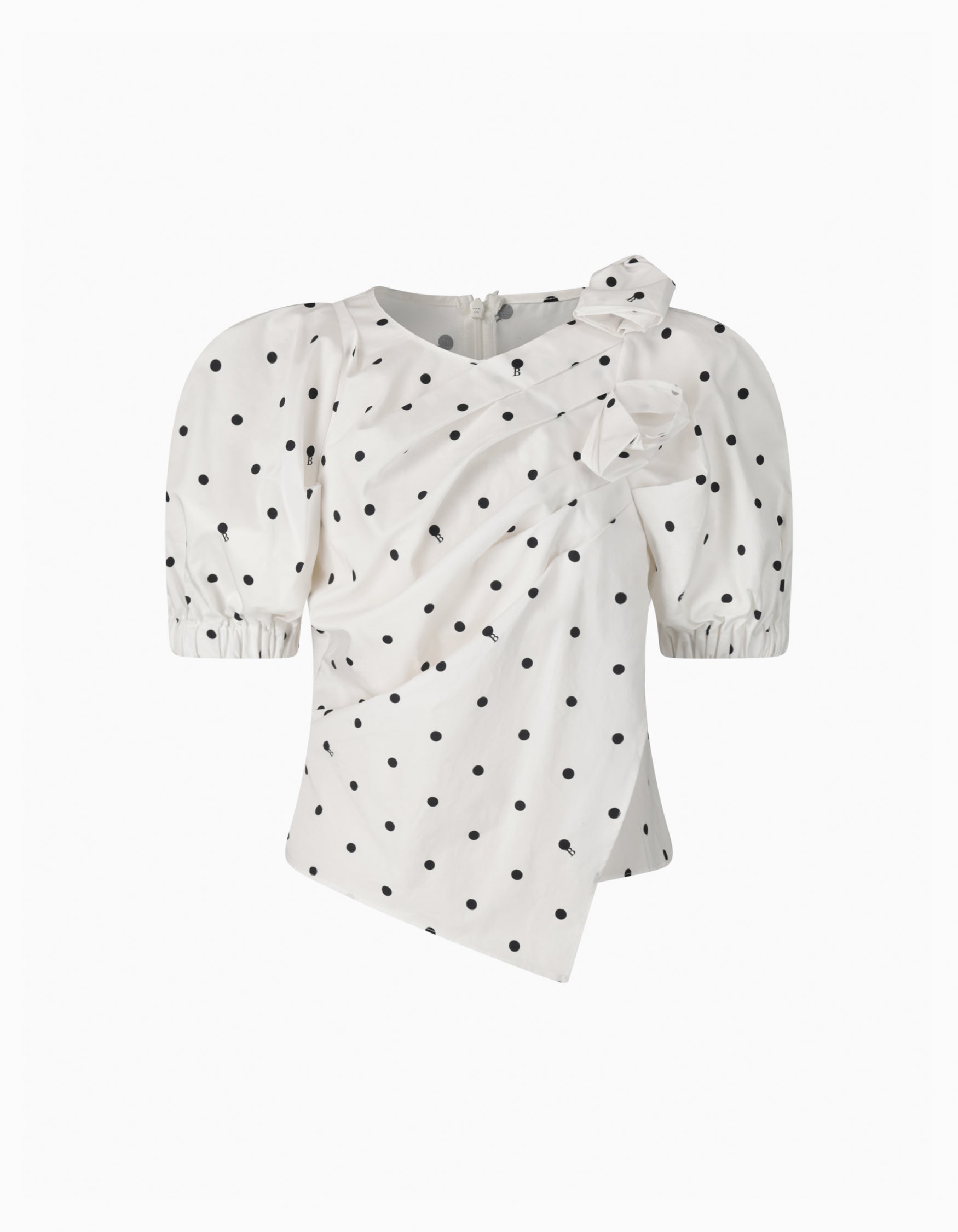 BETTY DOT PUFF BLOUSE
