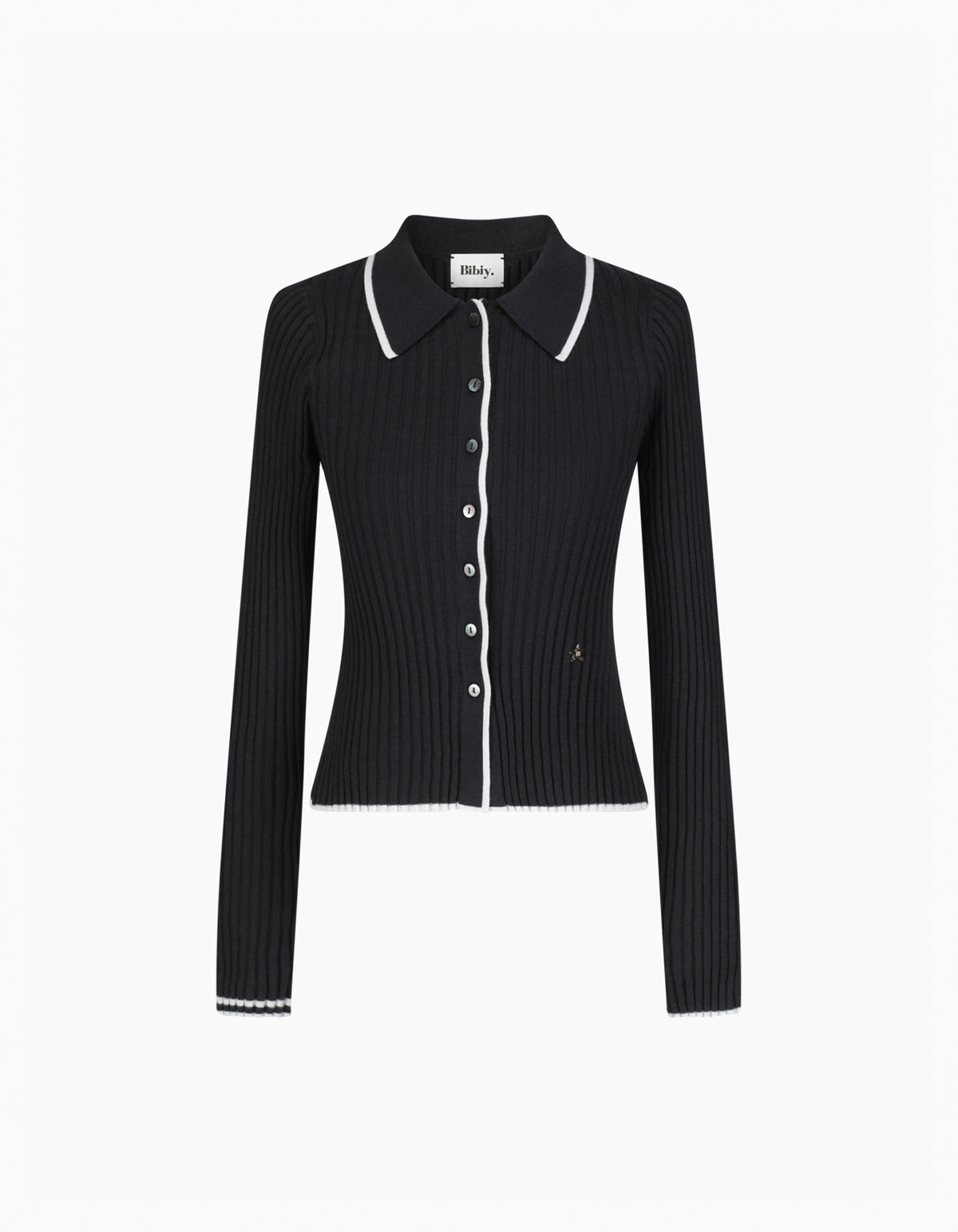 BIBIY. MADE | ANITA STAR CARDIGAN NAVY｜Bibiy