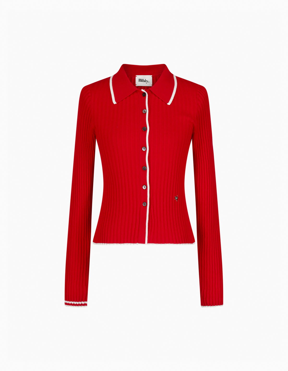 BIBIY. MADE | ANITA STAR CARDIGAN RED｜Bibiy