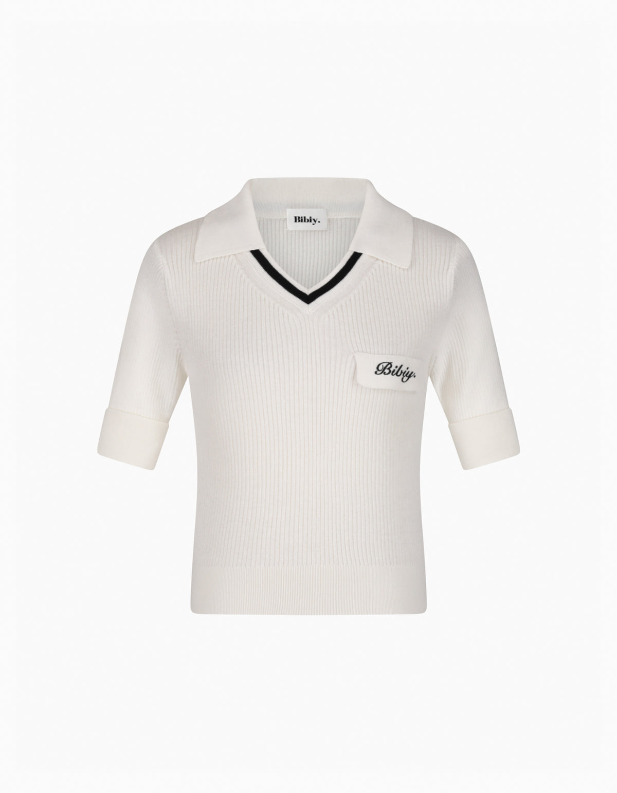 BIBIY. MADE | BIBIY. SUMMER POLO WHITE｜Bibiy