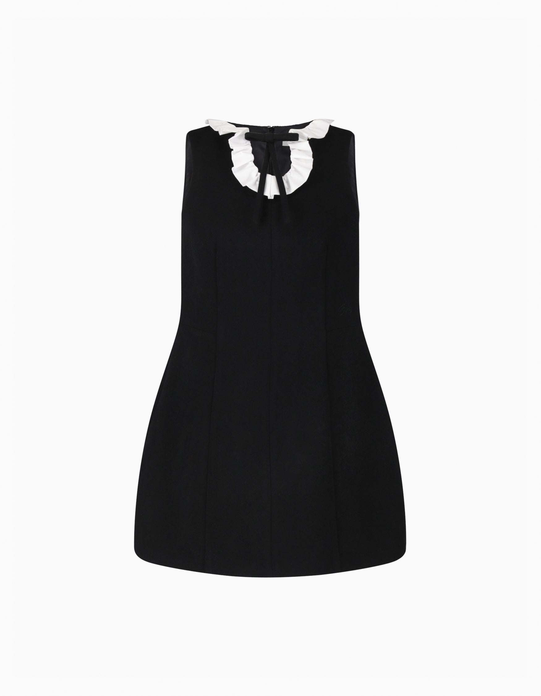 BIBIY. MADE | MONIQUE FRILL DRESS BLACK｜Bibiy.