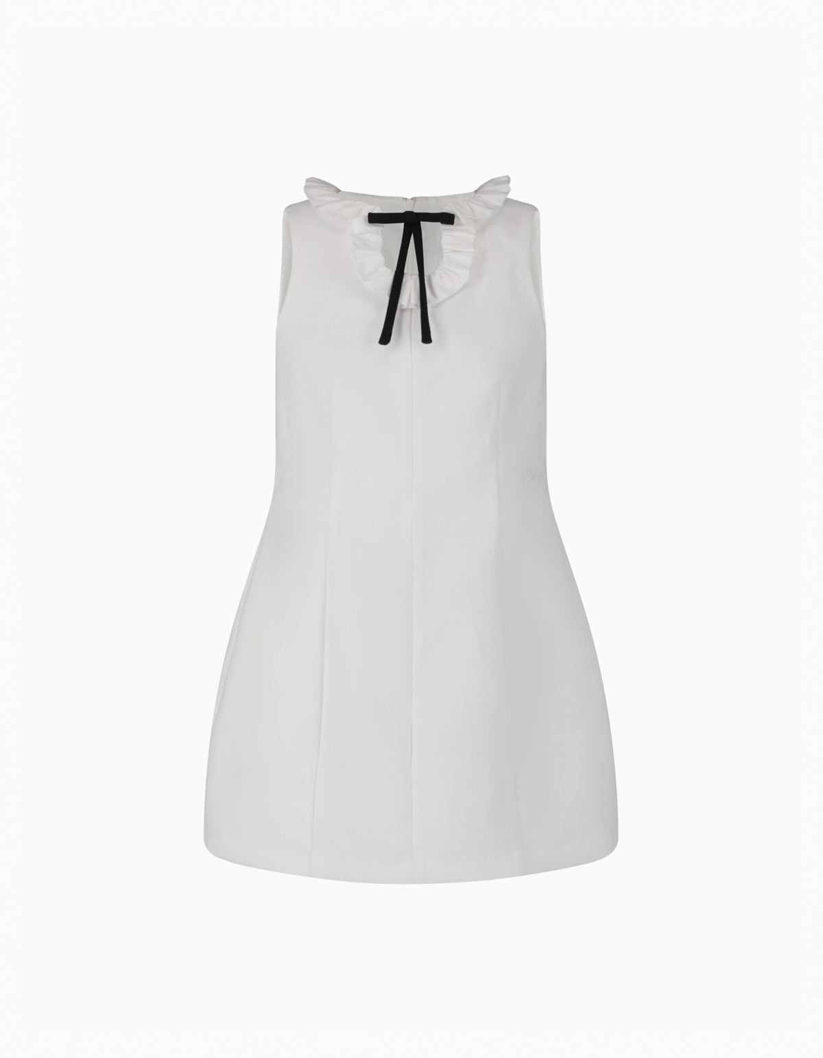 BIBIY. MADE | MONIQUE FRILL DRESS WHITE｜Bibiy