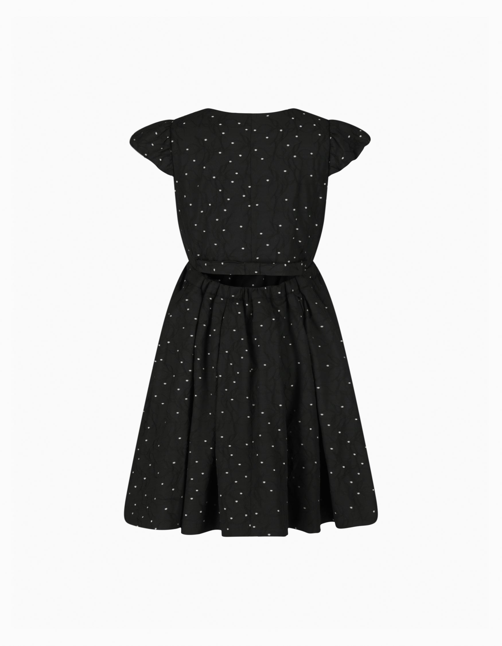 BIBIY. MADE | MARY DOT DRESS BLACK｜Bibiy.