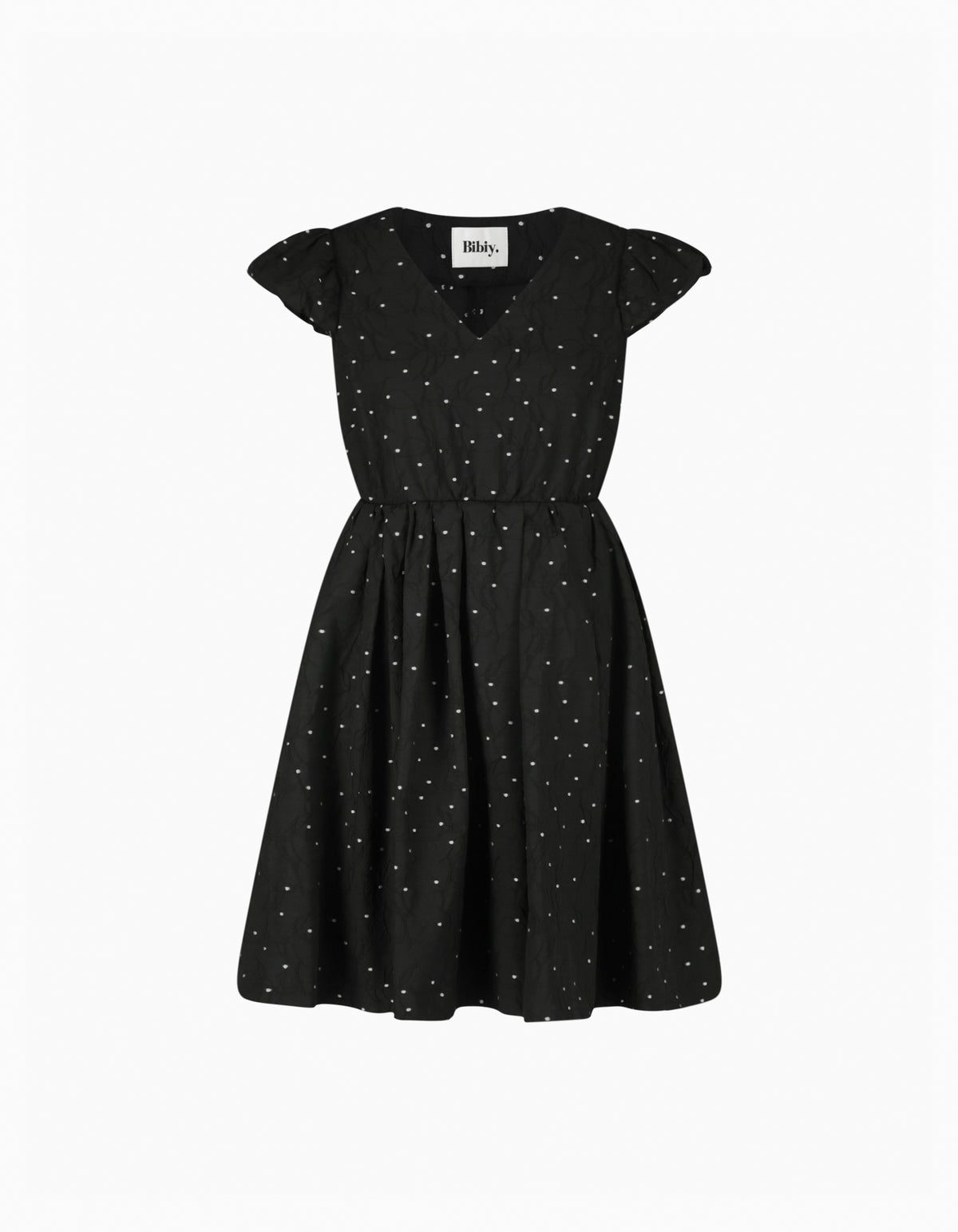 BIBIY. MADE | MARY DOT DRESS BLACK｜Bibiy