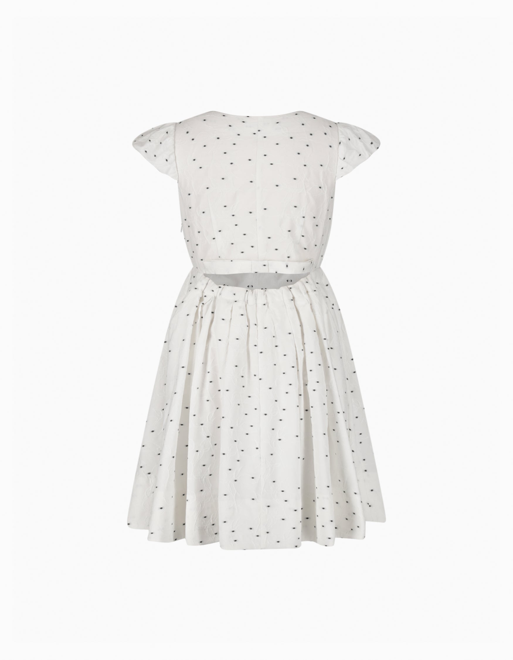 BIBIY. MADE | MARY DOT DRESS WHITE｜Bibiy.
