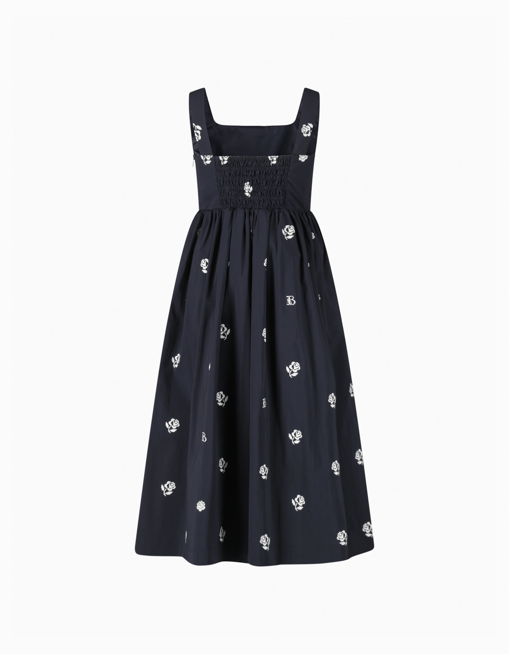 BIBIY. MADE | B. PRIMROSE DRESS NAVY｜Bibiy.