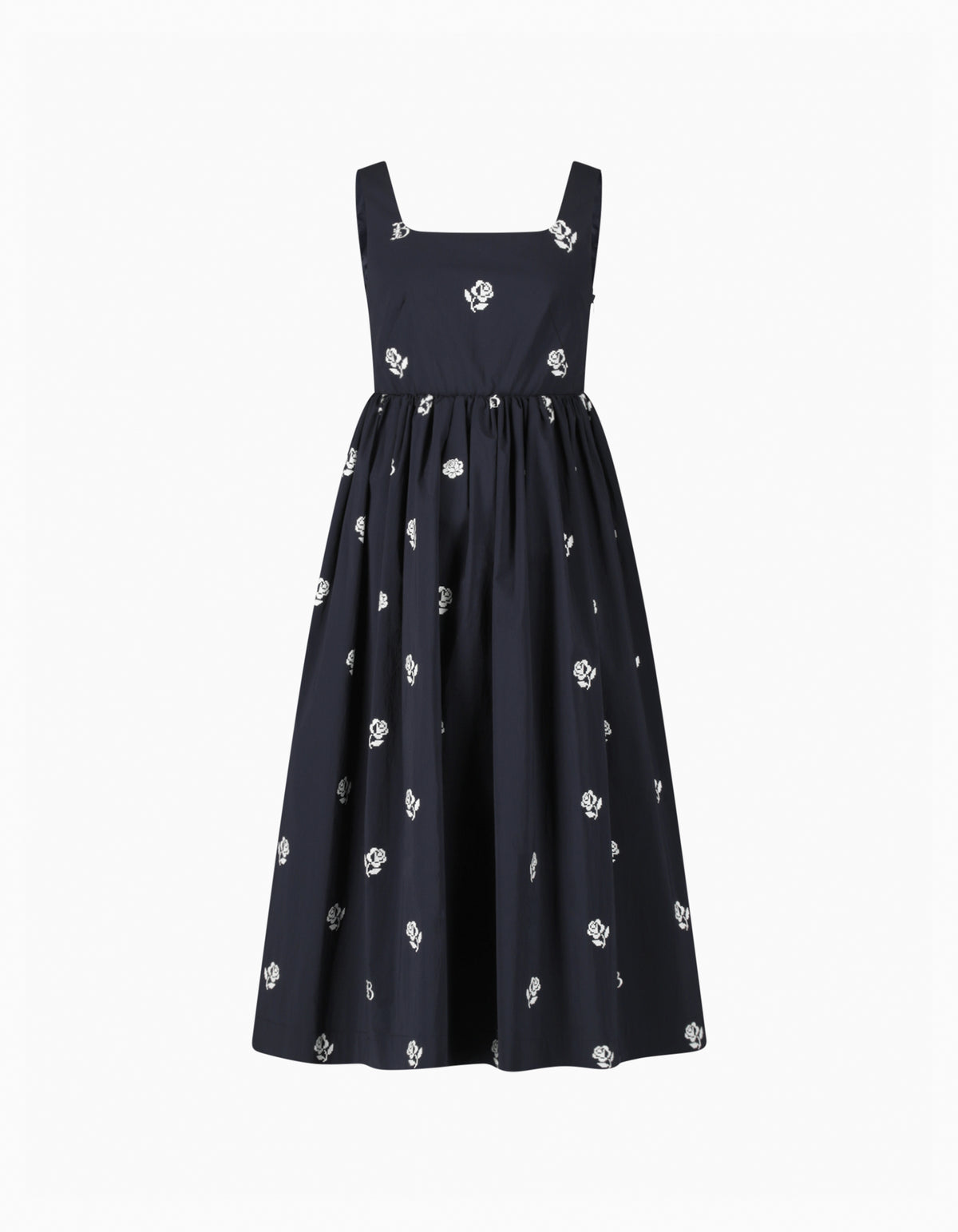 BIBIY. MADE | B. PRIMROSE DRESS NAVY｜Bibiy