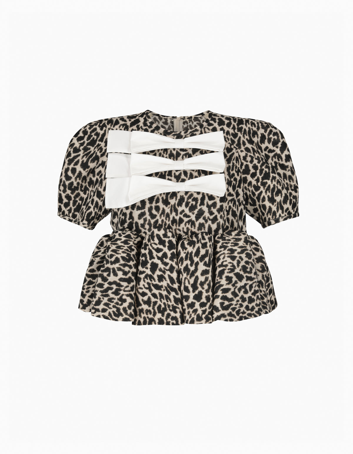 BIBIY. MADE | VERO PEPURAMU LEOPARD TOP｜Bibiy