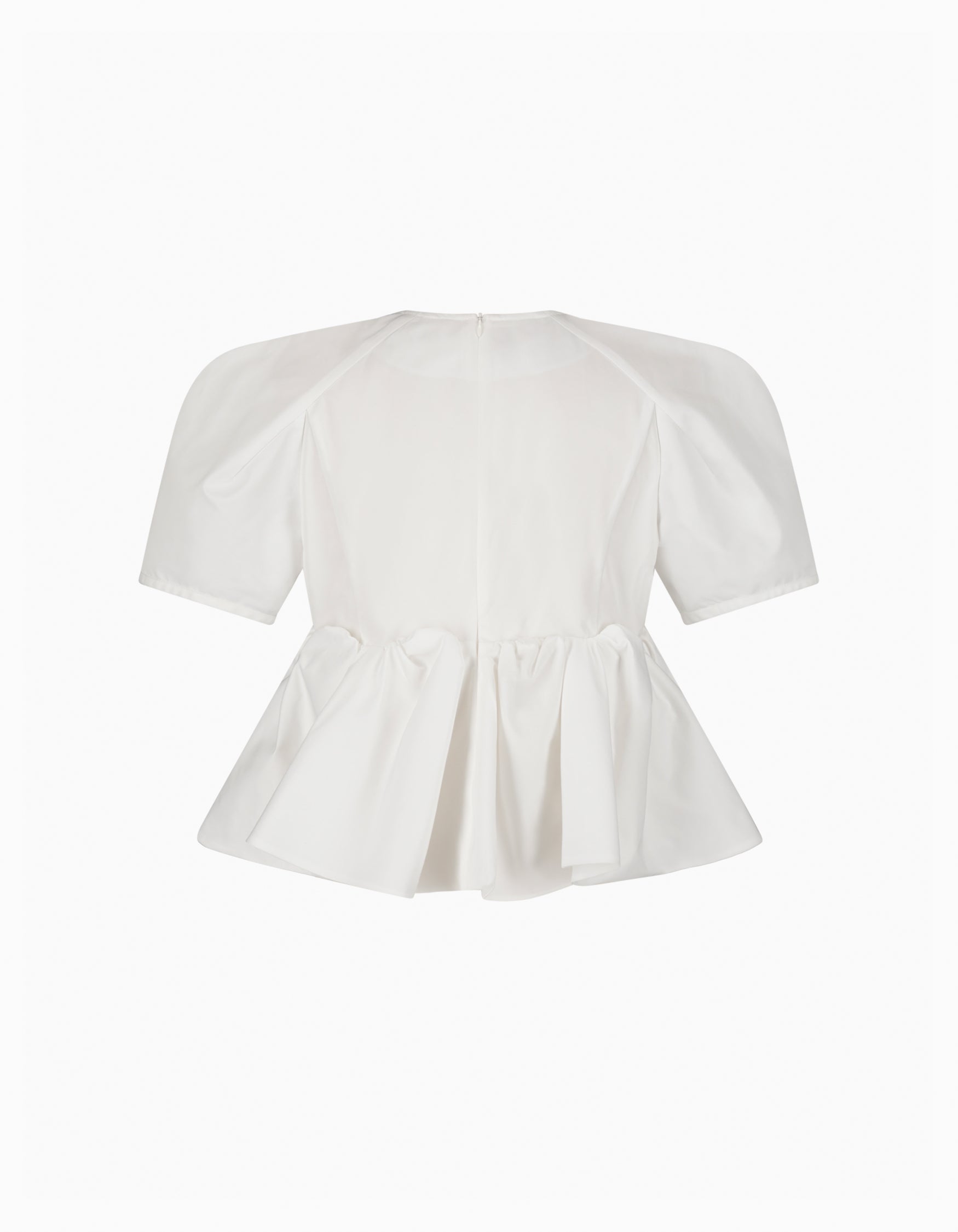 BIBIY. MADE | VERO PEPURAMU TOP WHITE｜Bibiy.