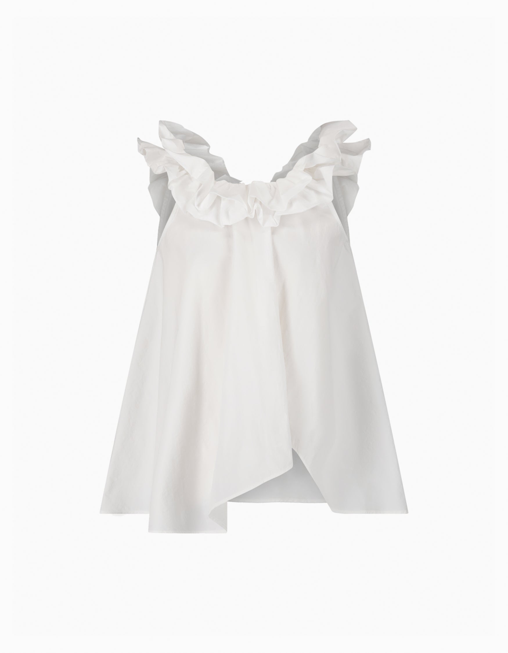 BIBIY. MADE | PATTY RUFFLE TOP BLACK｜Bibiy.