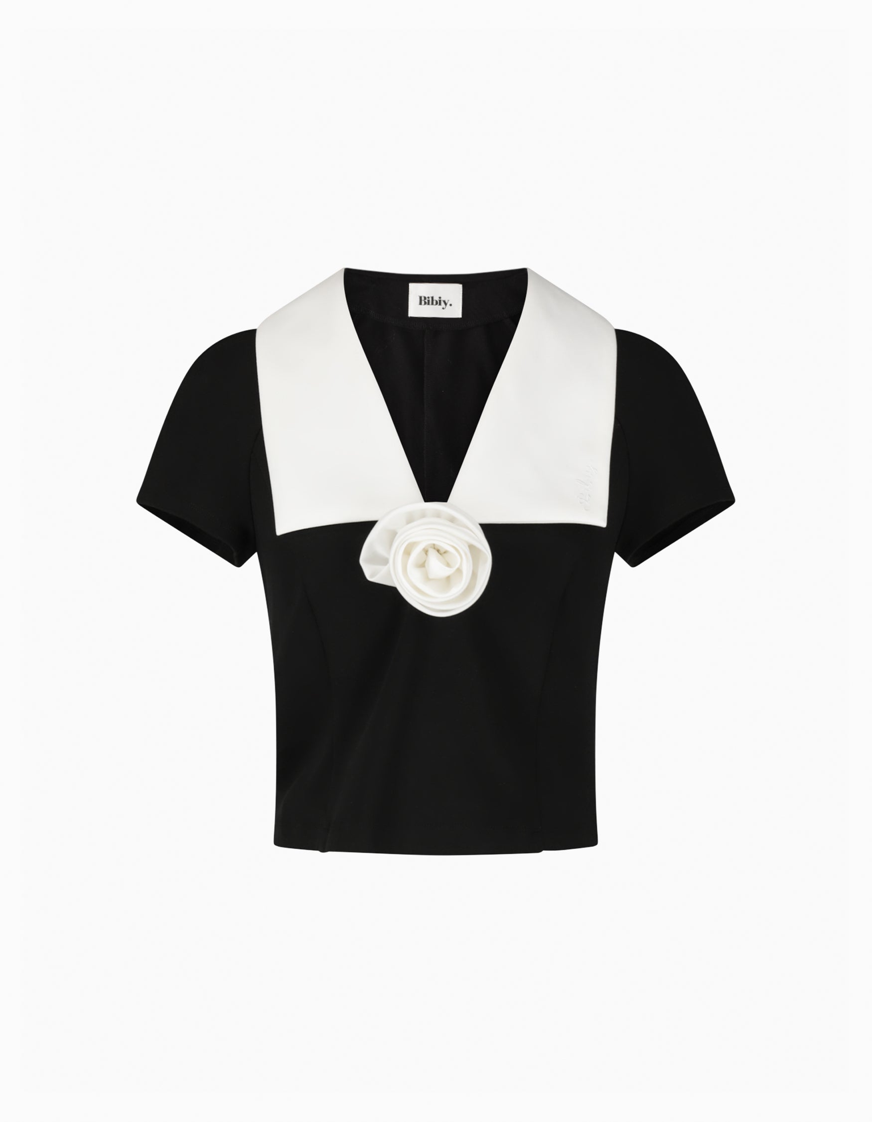 トップス STEPHANIE ROSETTE TOP BIBIY. MADE | STEPHANIE ROSETTE TOP｜Bibiy.