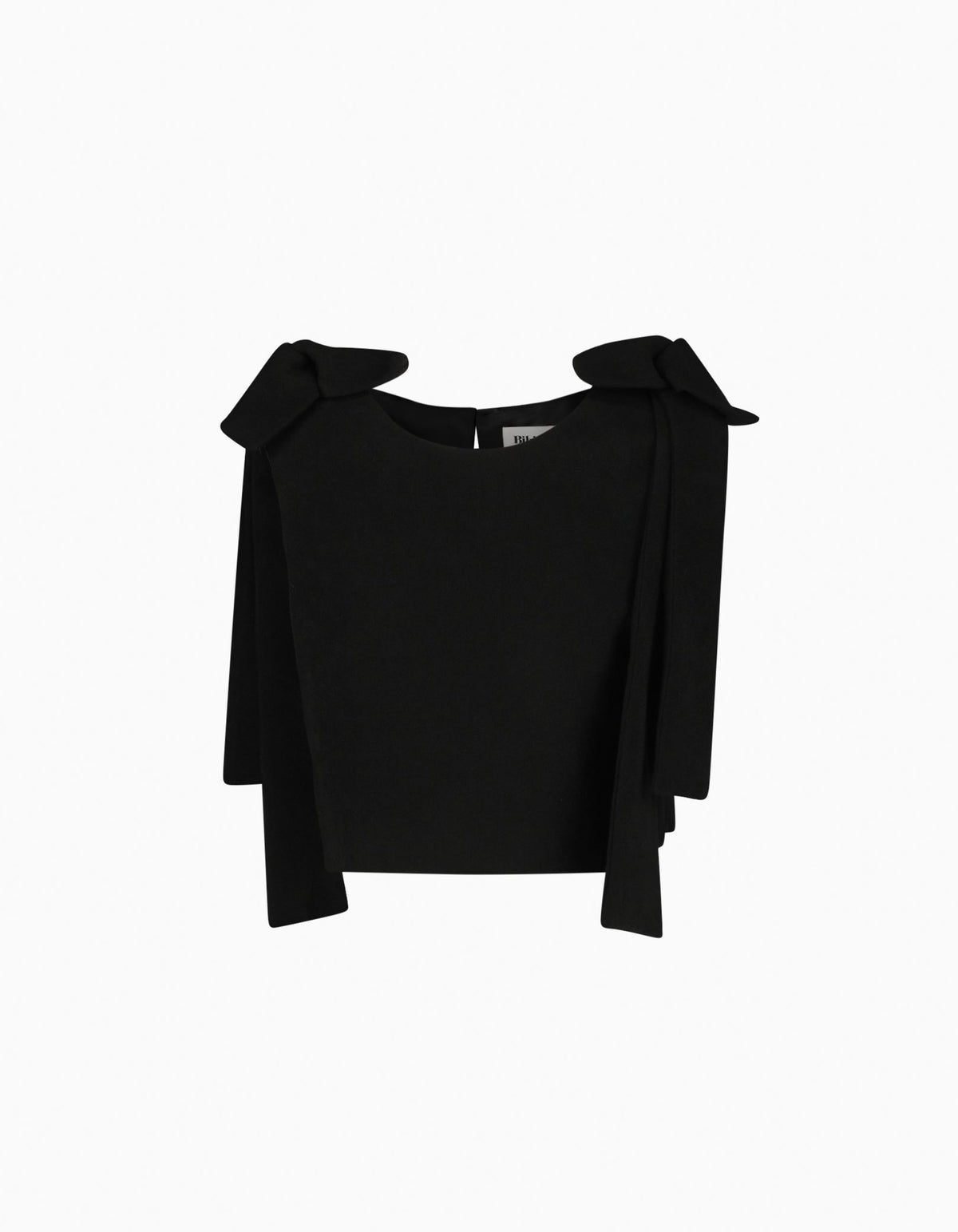 BIBIY. MADE | DONNA RIBBON TOP BLACK｜Bibiy