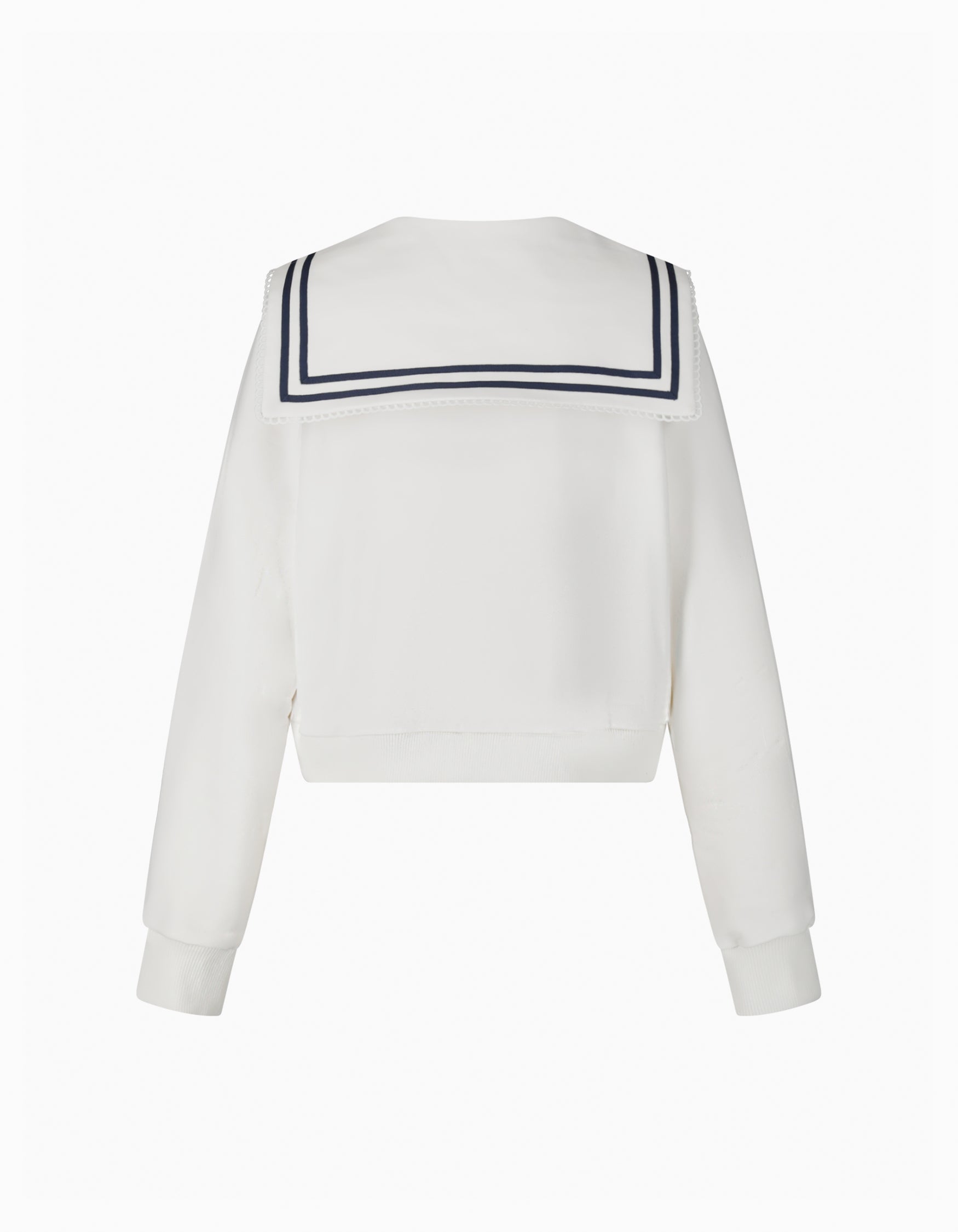 BIBIY. MADE | B. MARINER SWEATSHIRT WHITE｜Bibiy.