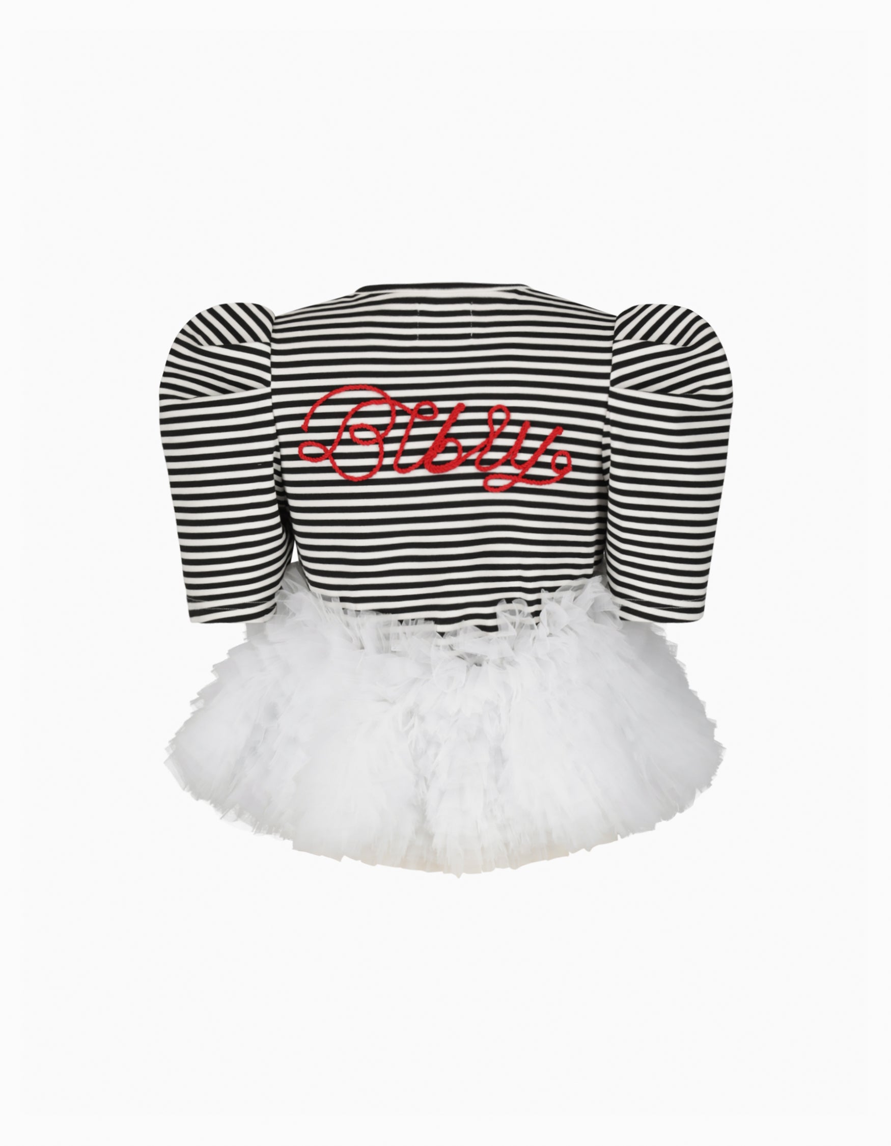 Bibiy. ★ FRANCINE TULLE TOP BIBIY. MADE | FRANCINE TULLE TEE BLACK｜Bibiy. PRE-SPRING '26｜Bibiy.