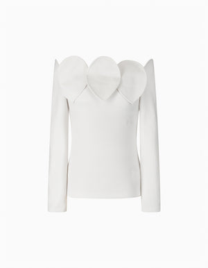 PETAL OFF-SHOULDER TOP