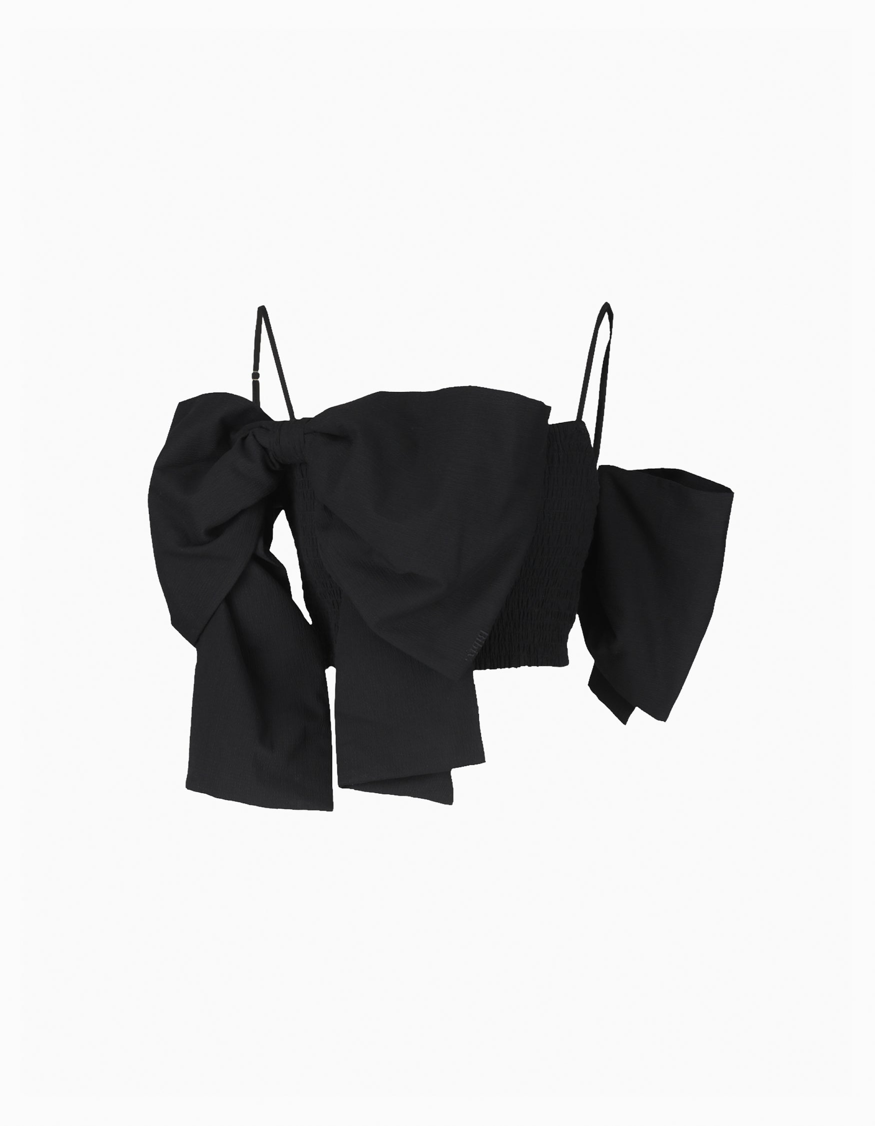 BIBIY. MADE | MONIQUE RIBBON BUSTIER BLACK｜Bibiy.