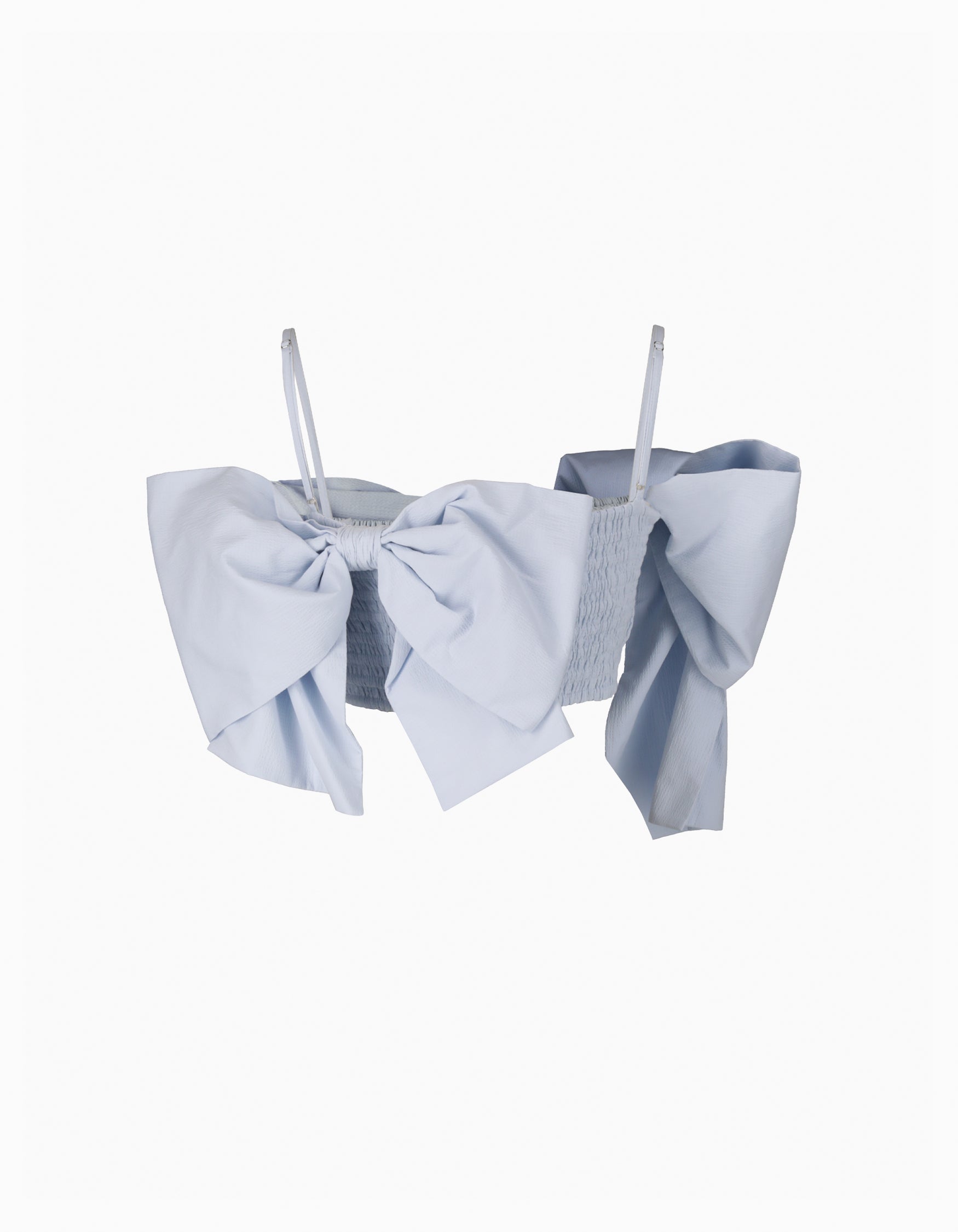 BIBIY. MADE | MONIQUE RIBBON BUSTIER BLUE｜Bibiy.