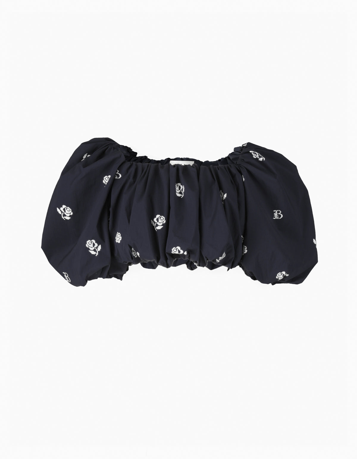 BIBIY. MADE | B. PRIMROSE PUFF TOP NAVY｜Bibiy