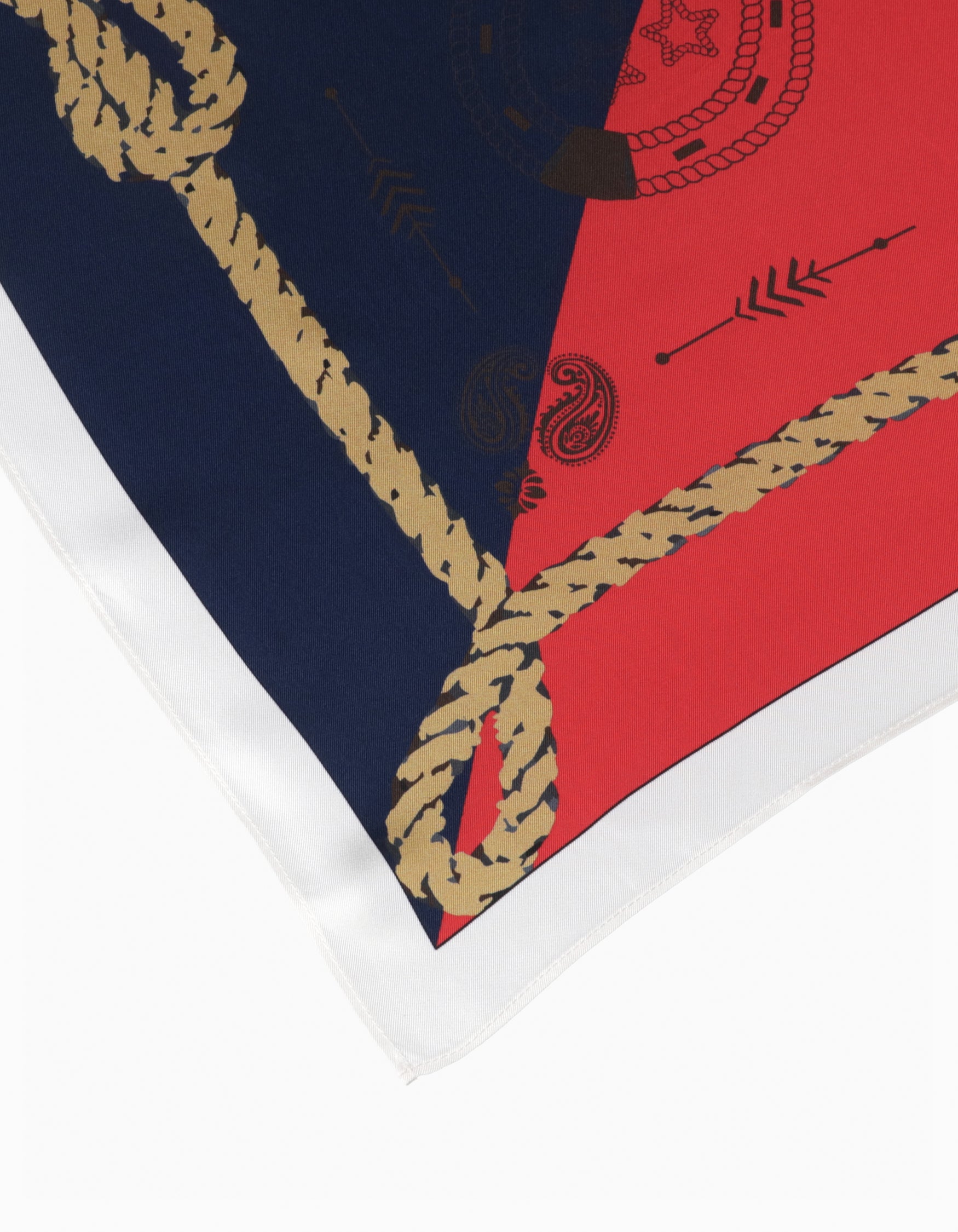 BIBIY. WESTERN SILK SCARF