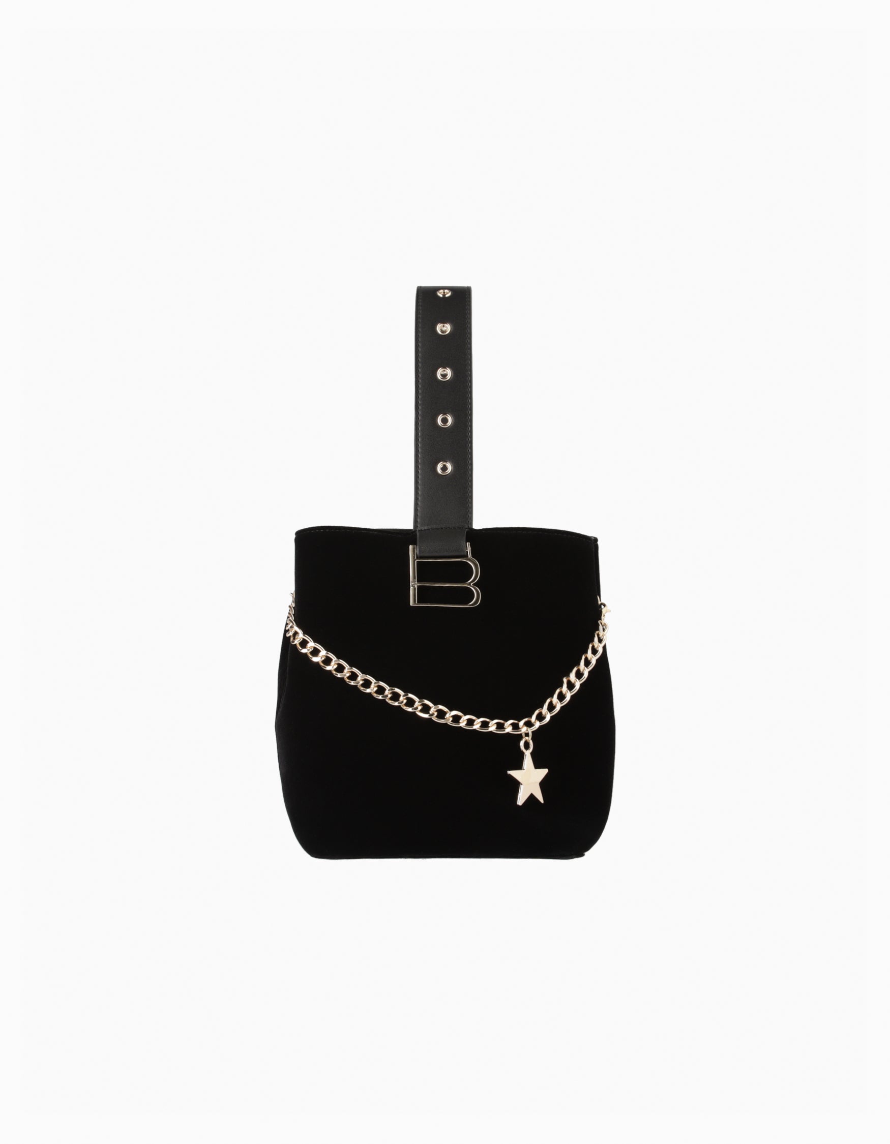 BIBIY. MADE | B. STELLA VELOUR BAG BLACK｜Bibiy.