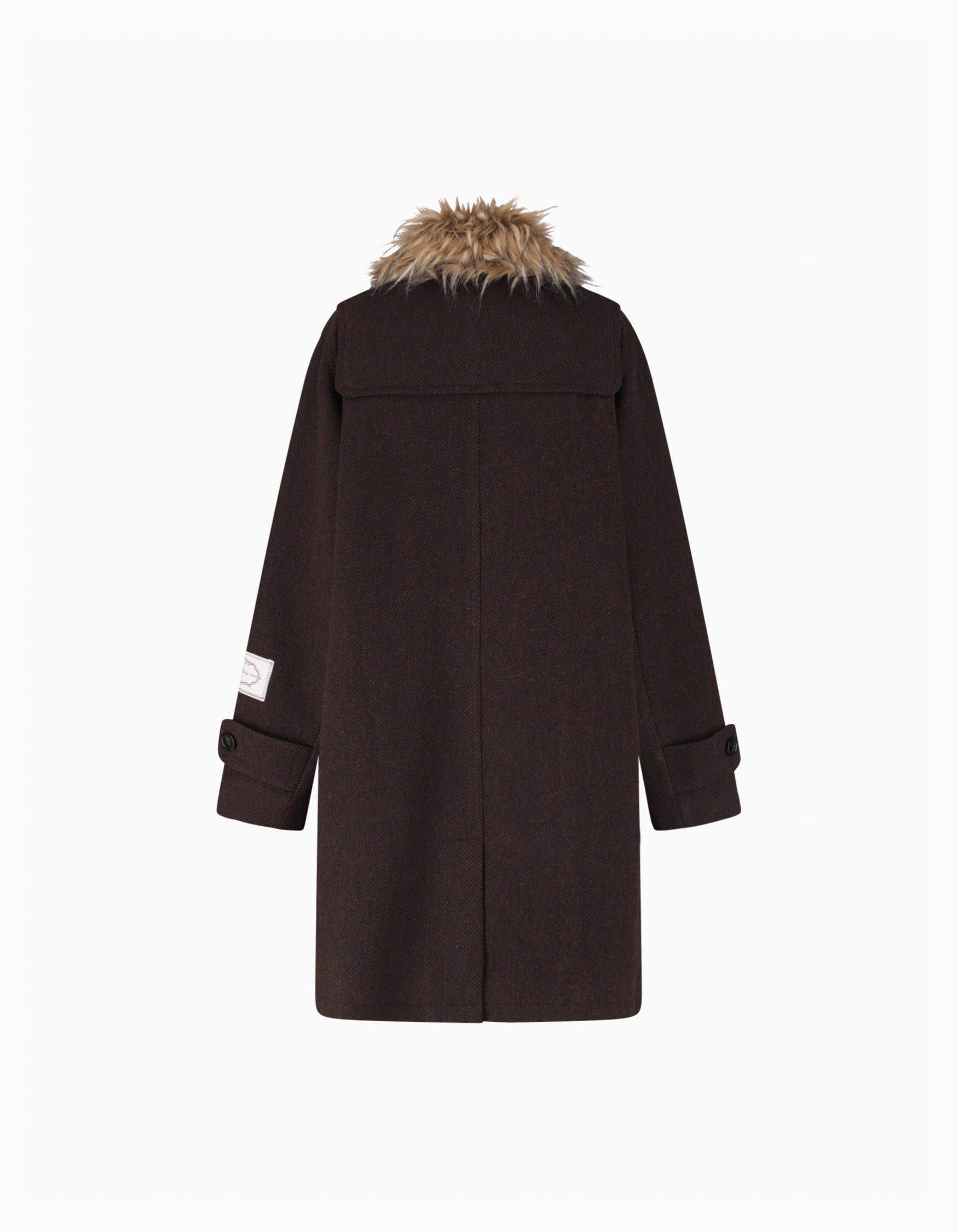 MILLIE DUFFLE FUR COAT