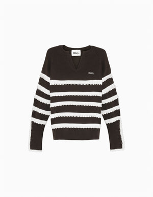 VIENNA RUFFLE KNIT