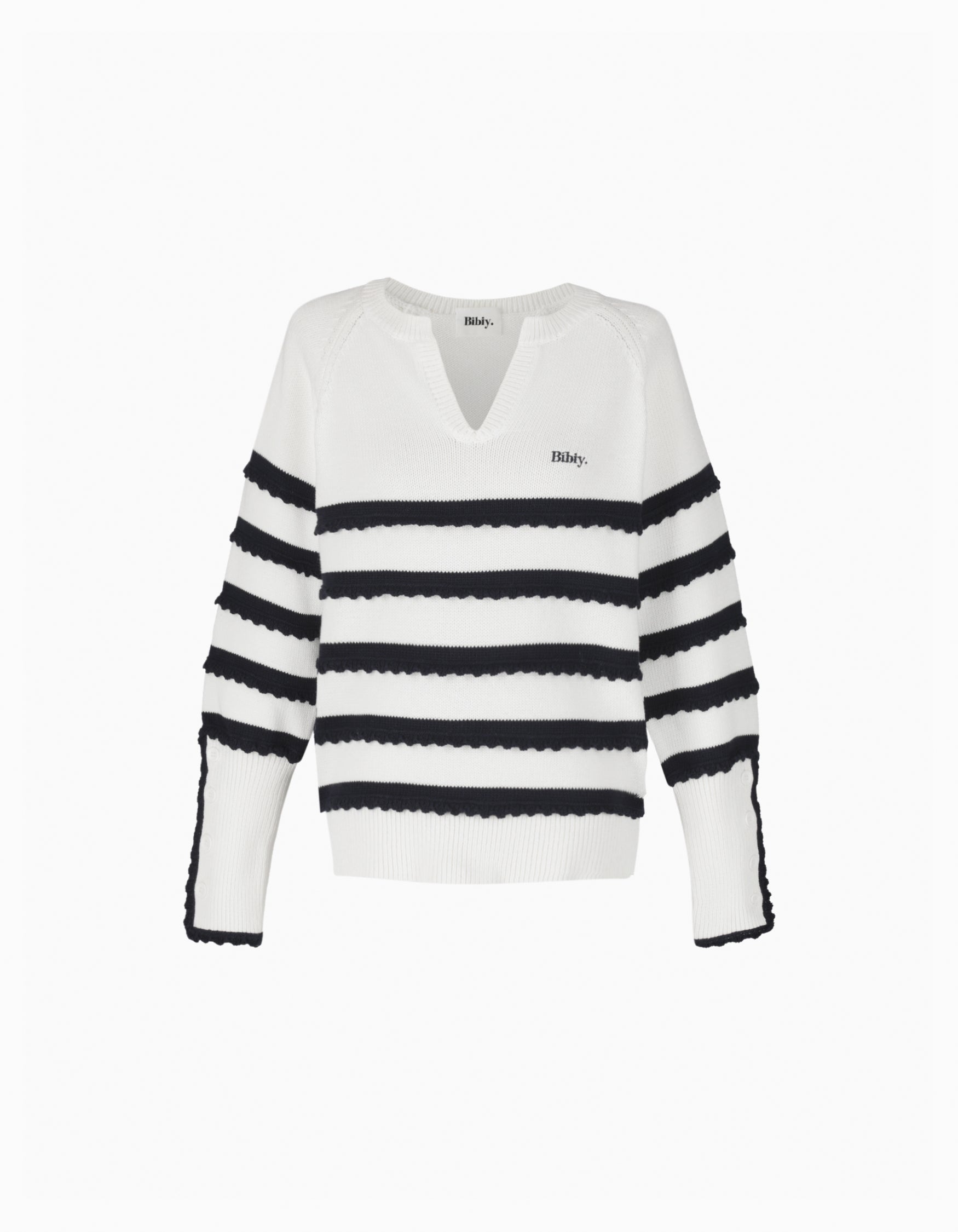 VIENNA RUFFLE KNIT