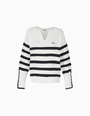 VIENNA RUFFLE KNIT