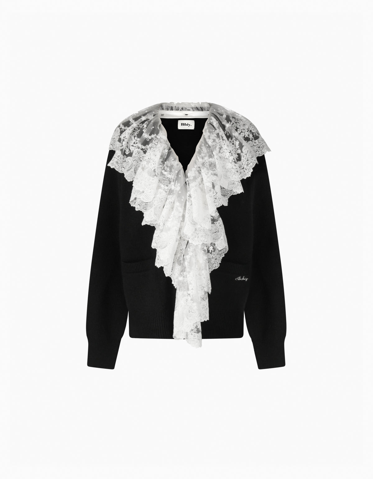 CHANTILLY LACE KNIT CARDIGAN