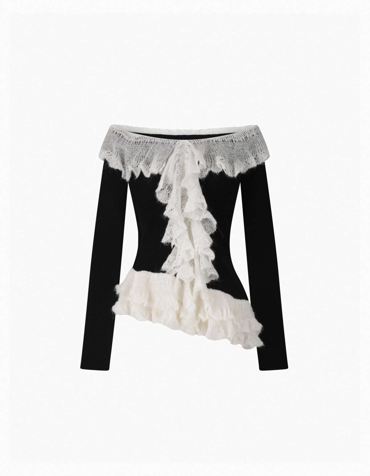MUSE FRILL KNIT