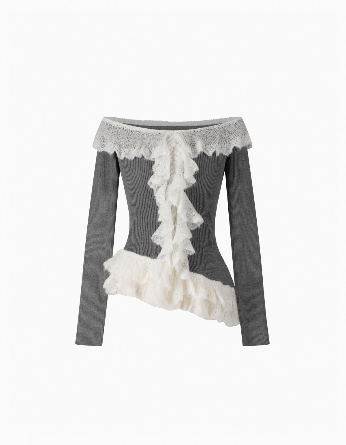MUSE FRILL KNIT