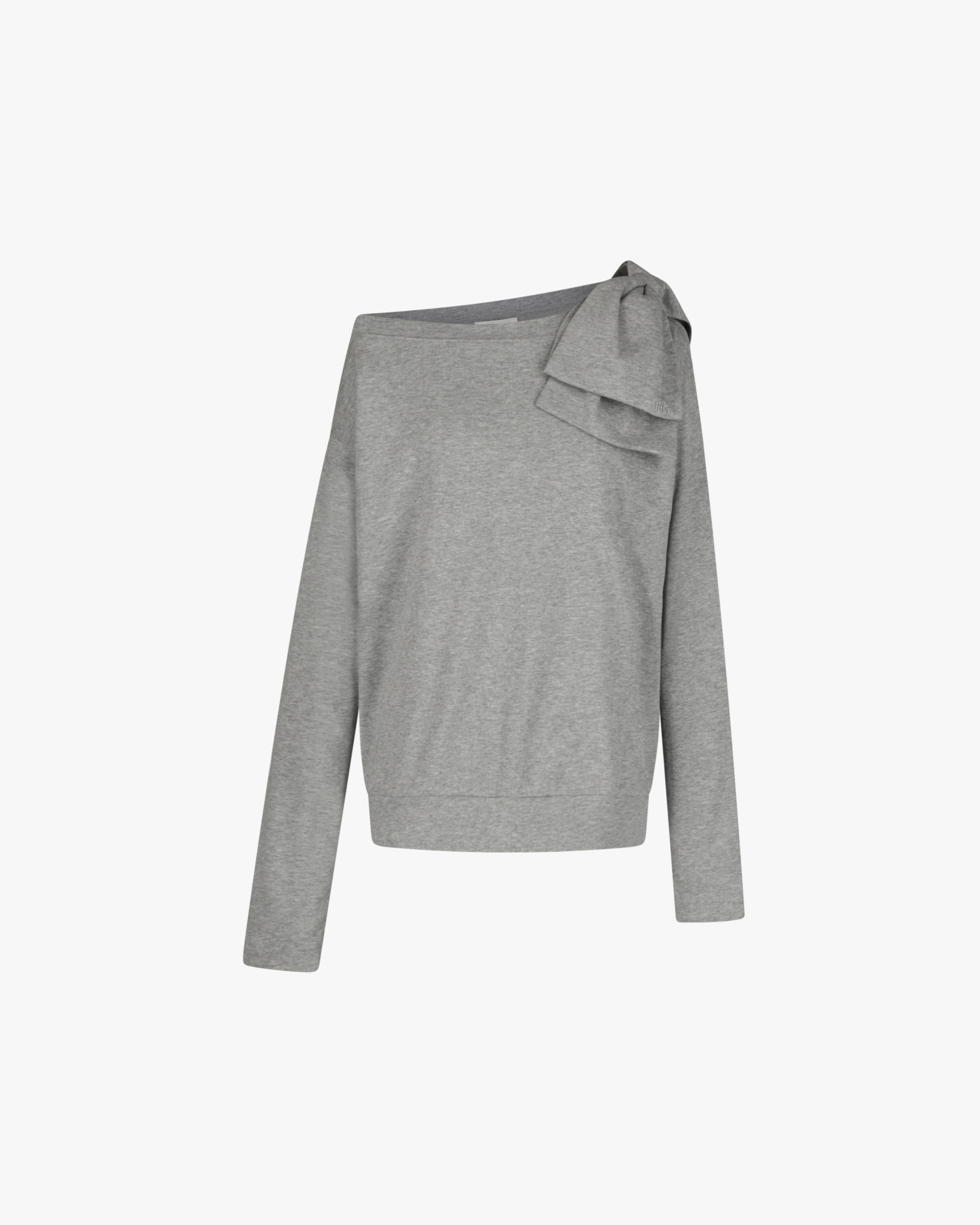 トップス bibiy.SUSU RIBBON TOP BIBIY. MADE | ROMY RIBBON TOP GRAY｜TOPS｜Bibiy.
