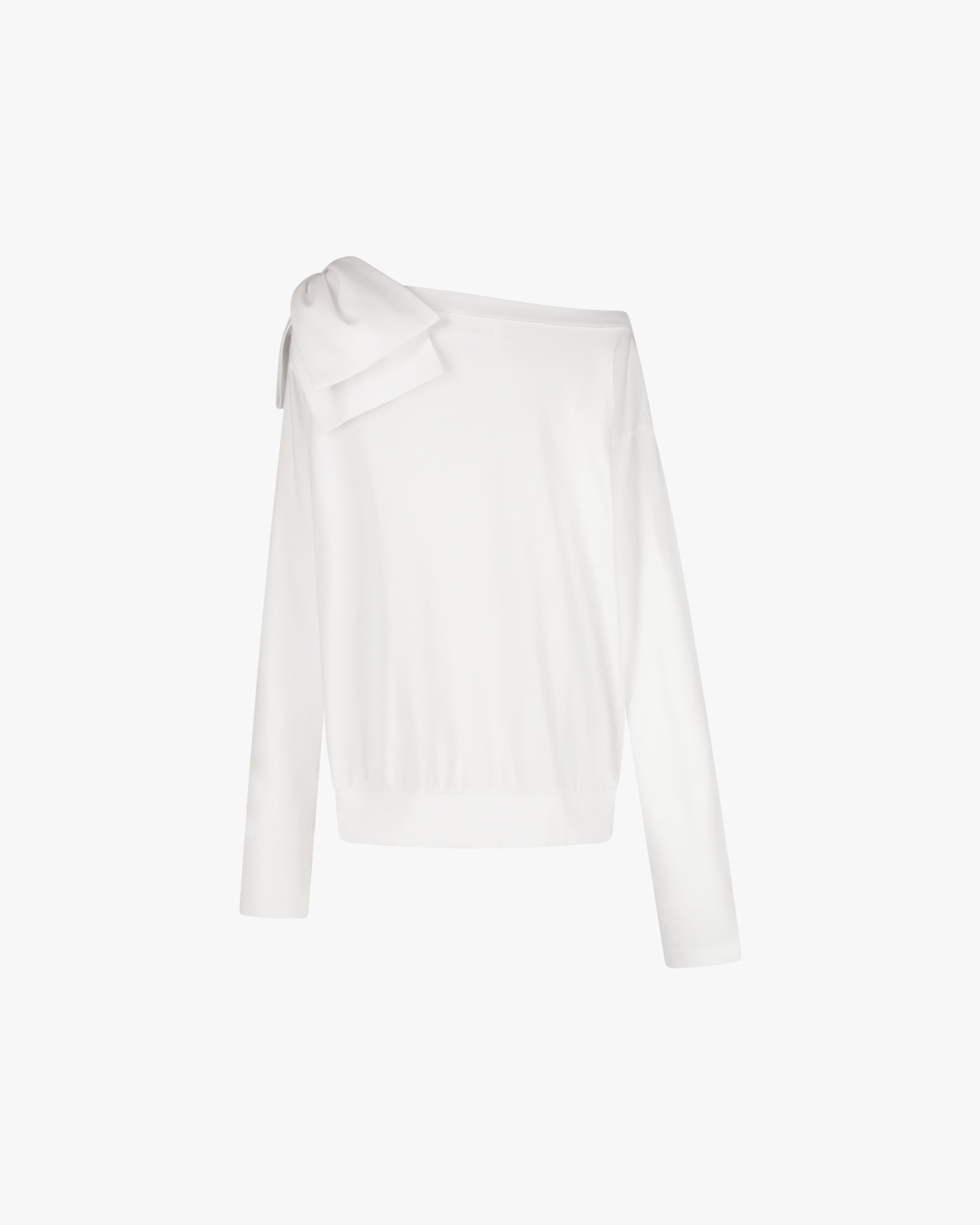 BIBIY. MADE | ROMY RIBBON TOP WHITE｜TOPS｜Bibiy.