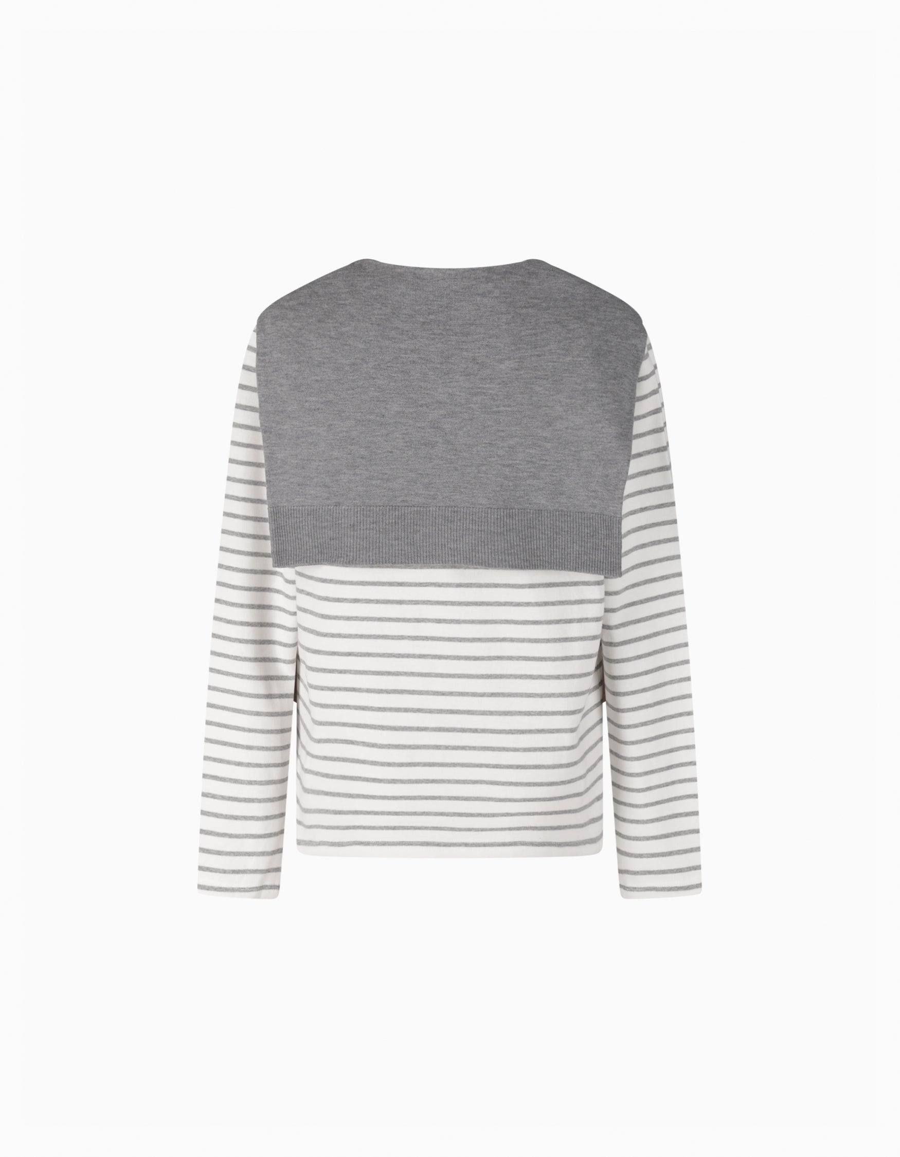 BIBIY. MADE | AMÉLIE SAILOR TOP GRAY｜Bibiy.