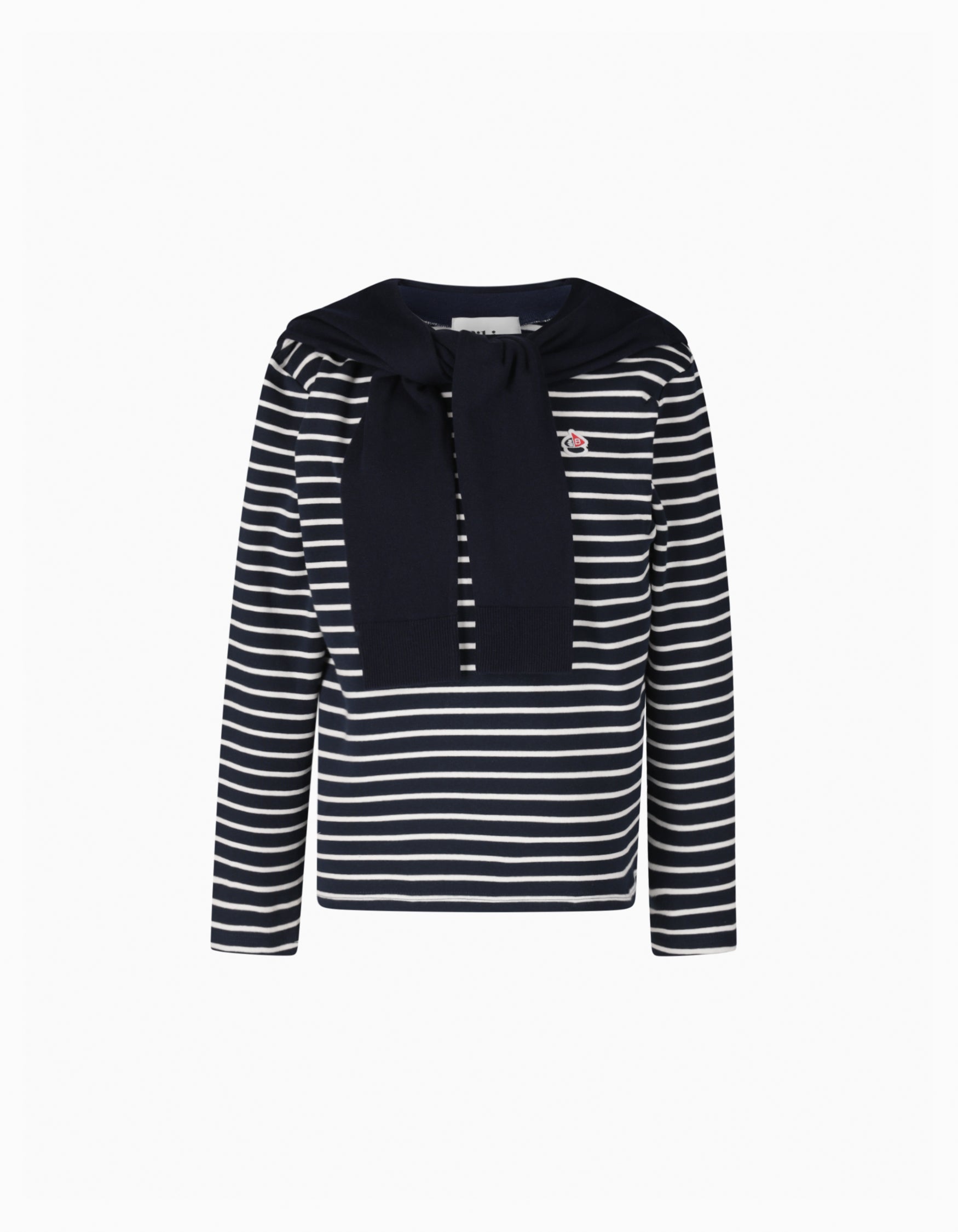 トップス BIBIY. SAILOR V BEST BIBIY. MADE | AMÉLIE SAILOR TOP NAVY｜Bibiy.